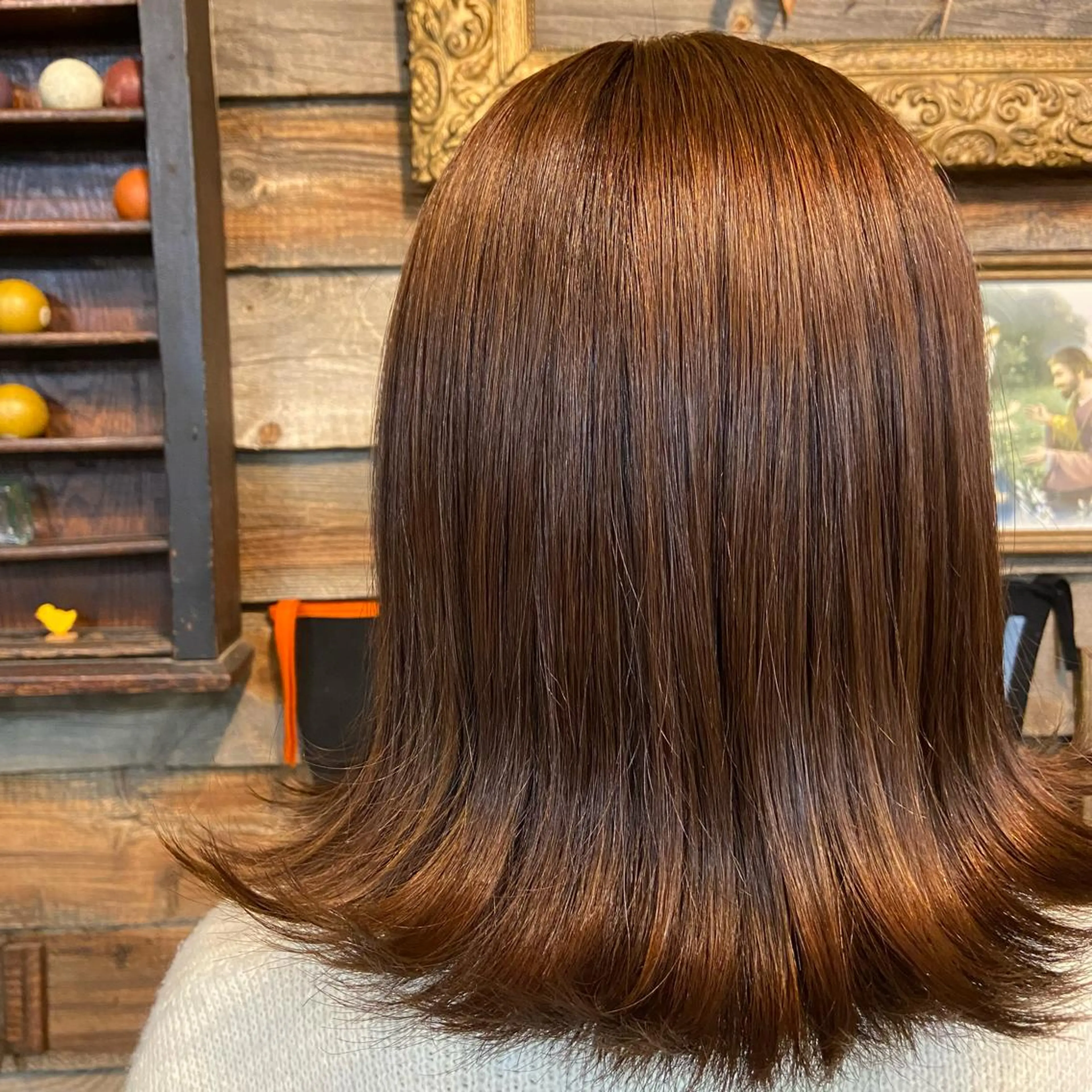 ミディアム ヘアカラー トリートメント RuBell所属・川崎 かなでのヘアスタイル