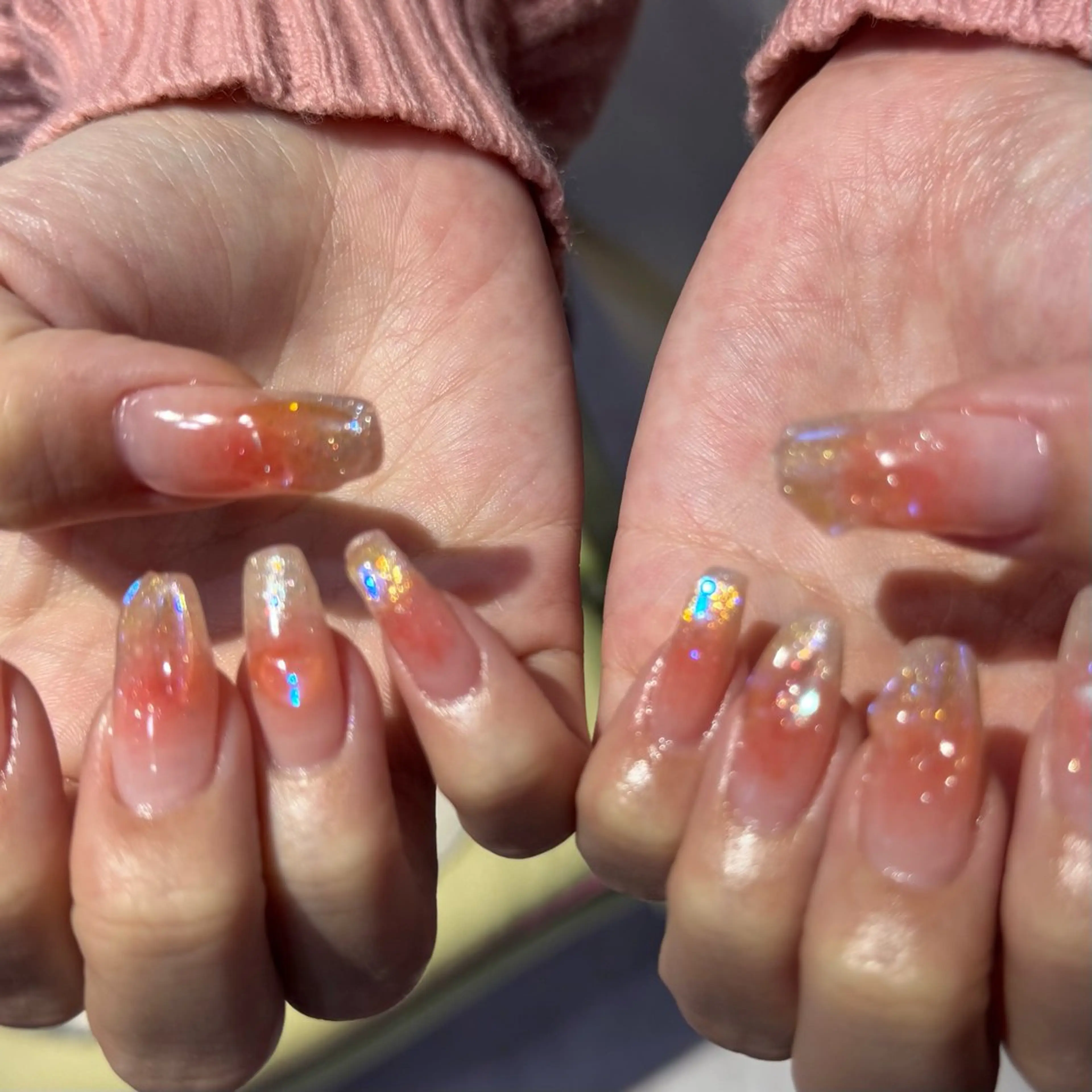 セミロング 小川 柚香のネイルデザイン