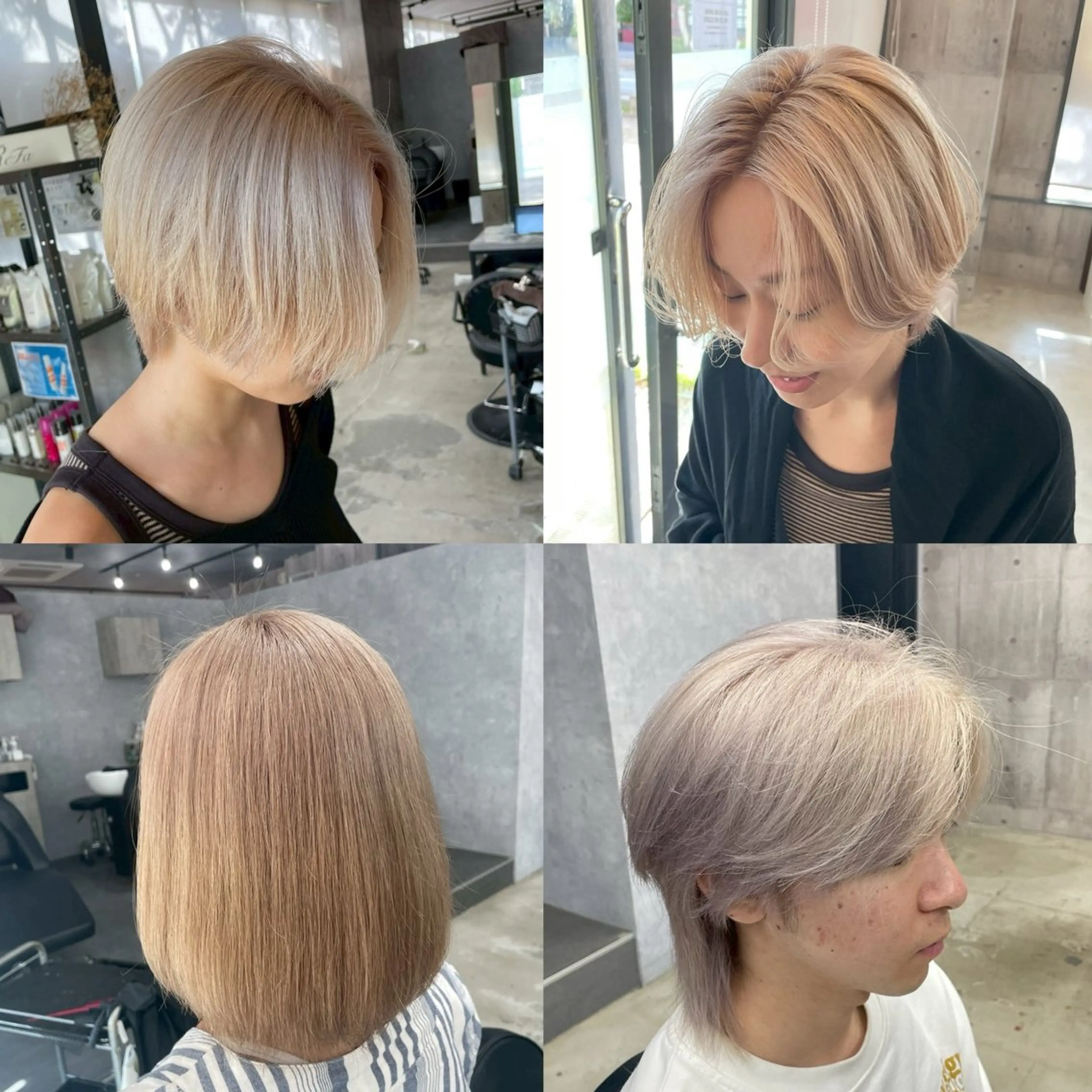 カラー LUXBE LUCE所属・LUXBE LUCE 愁のヘアスタイル