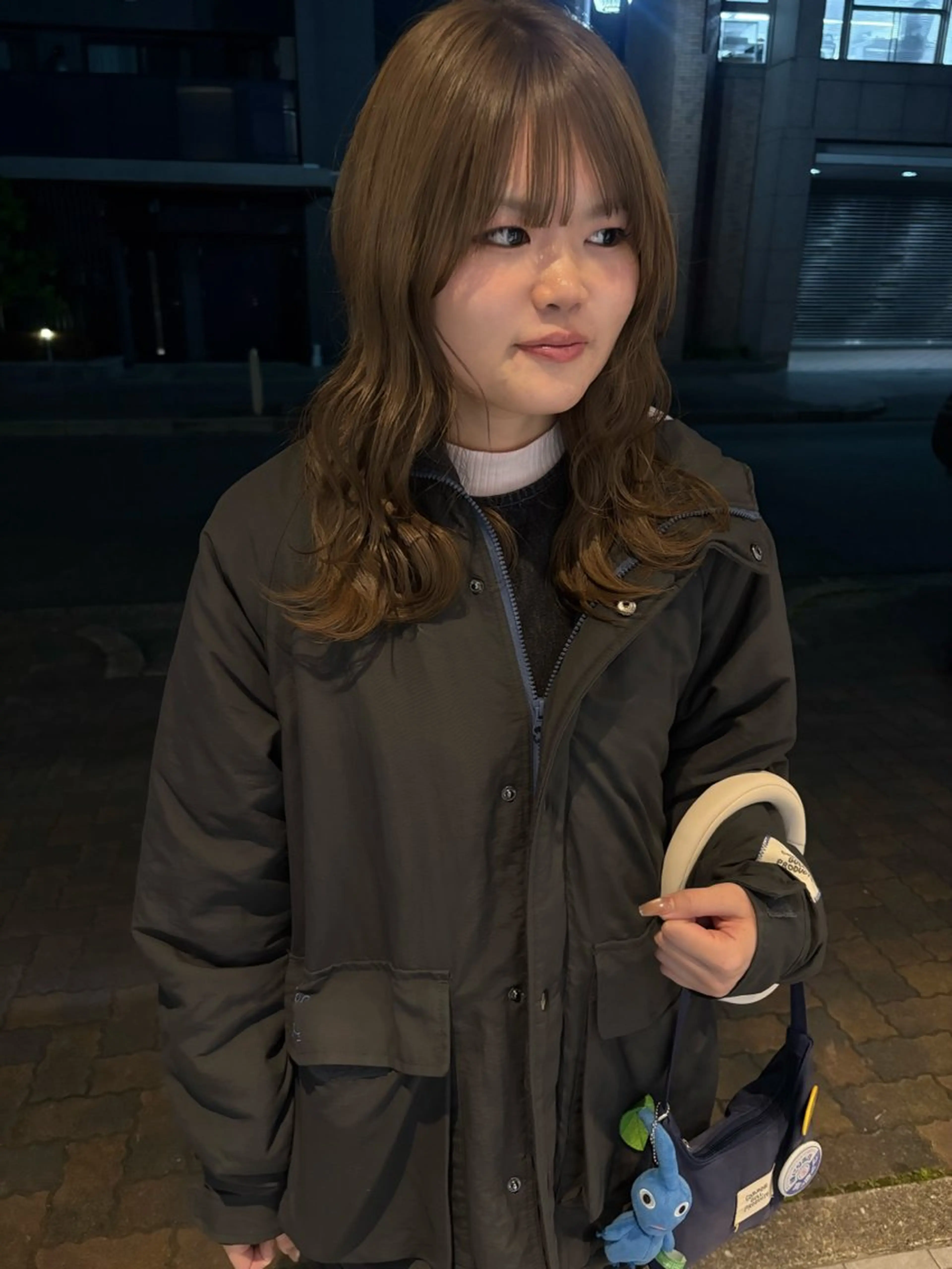 ロング ヘアカラー トリートメント 船越 愛のヘアスタイル