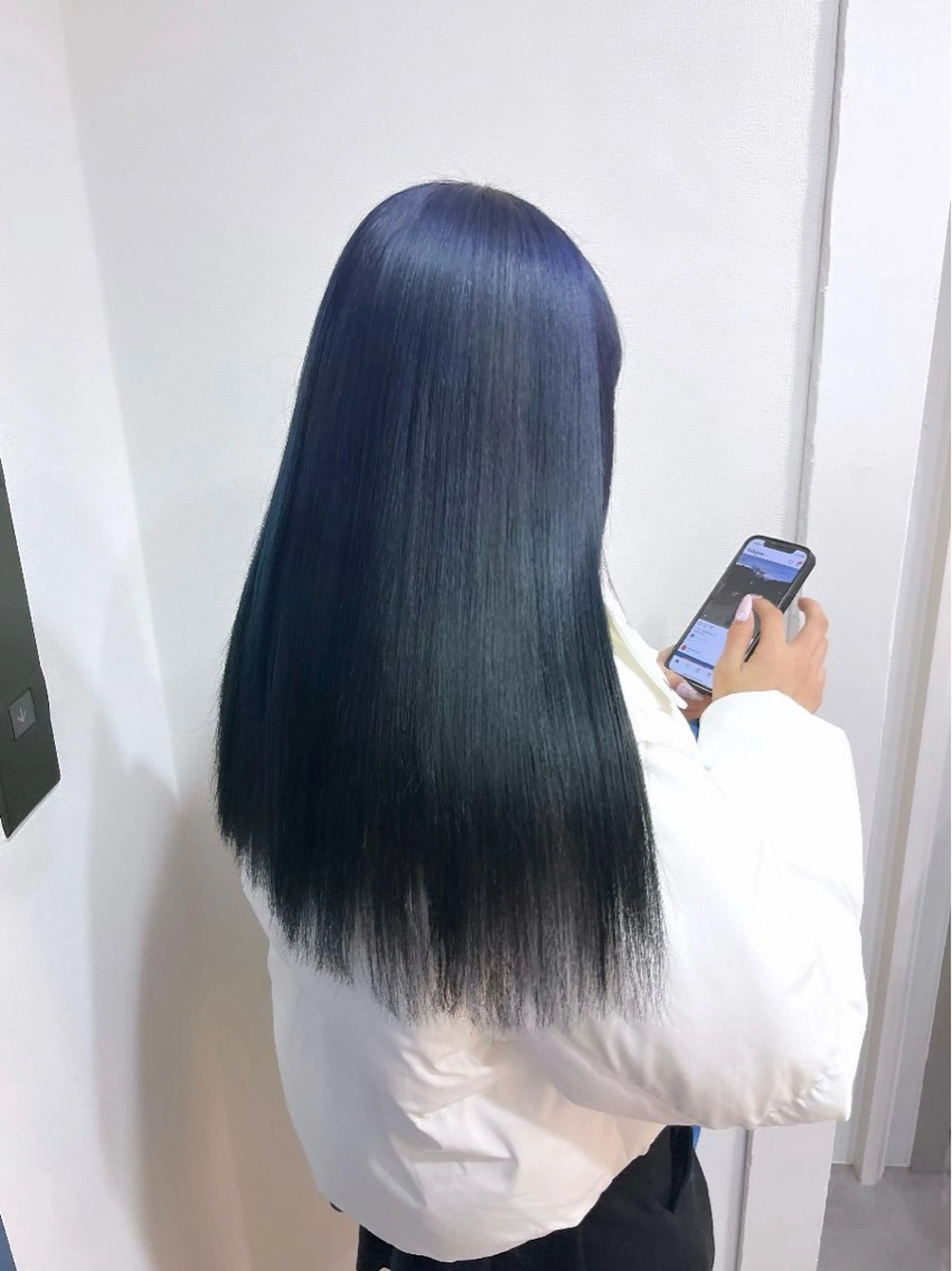 ロング カット ヘアカラー トリートメント 当日予約◎ risaのヘアスタイル