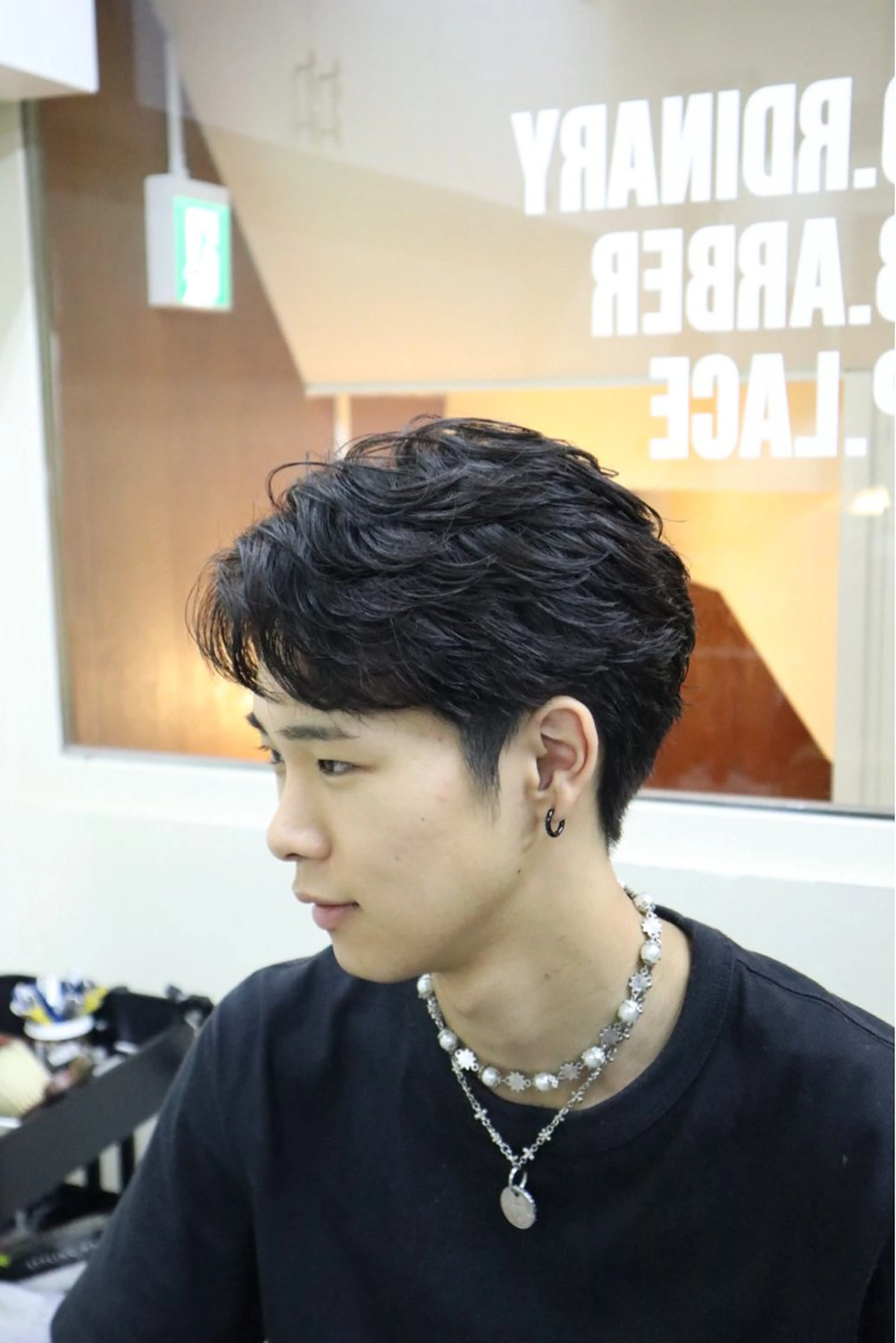 パーマ 2Hbarbershop新宿理容室所属・【無料カット】森 拓斗のヘアスタイル