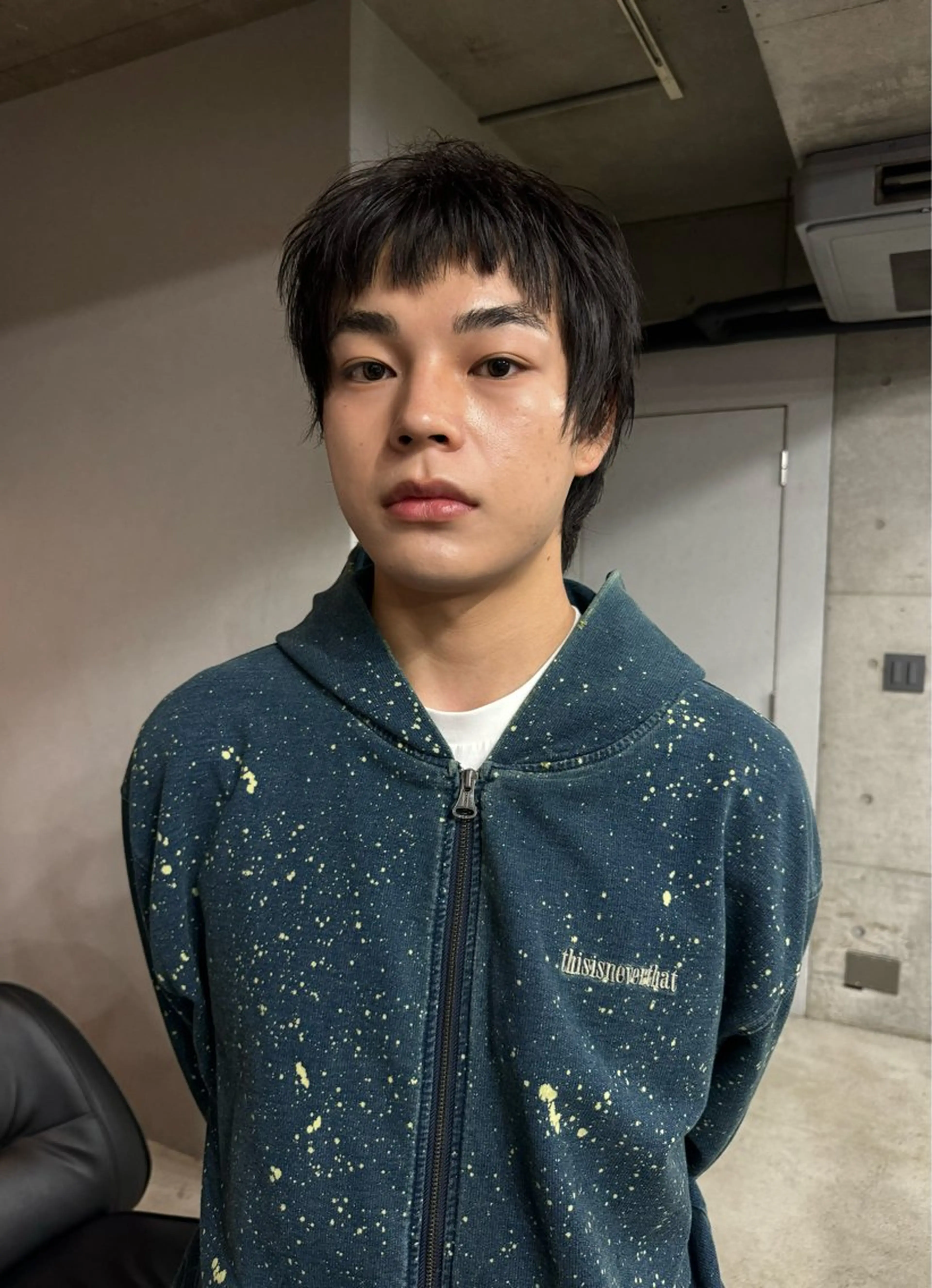 ショート メンズ カット 吉田一輝 外国人パーマのヘアスタイル