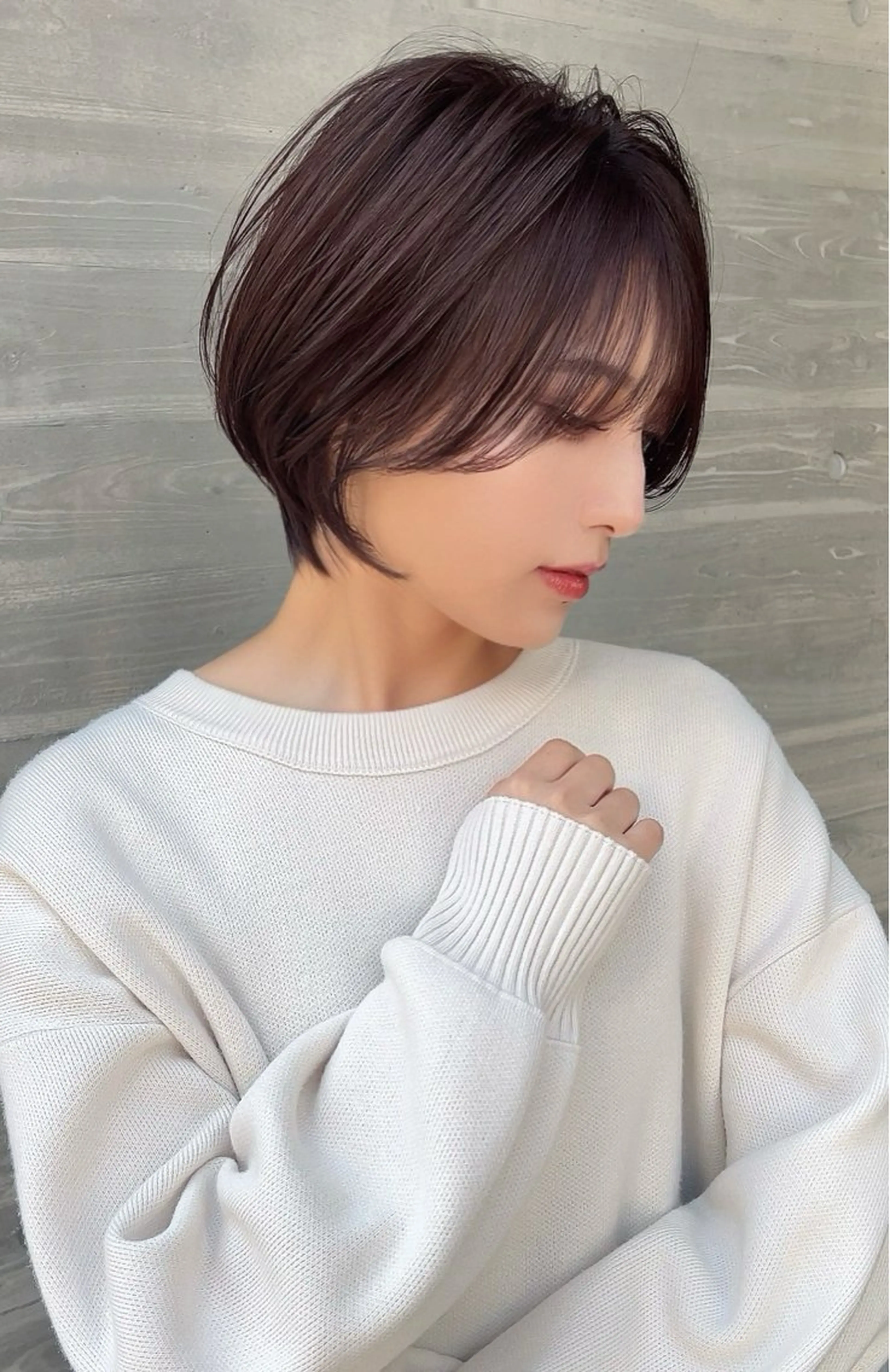 ショート 【韓国/レイヤー/ カラー】新井 望乃果のヘアスタイル