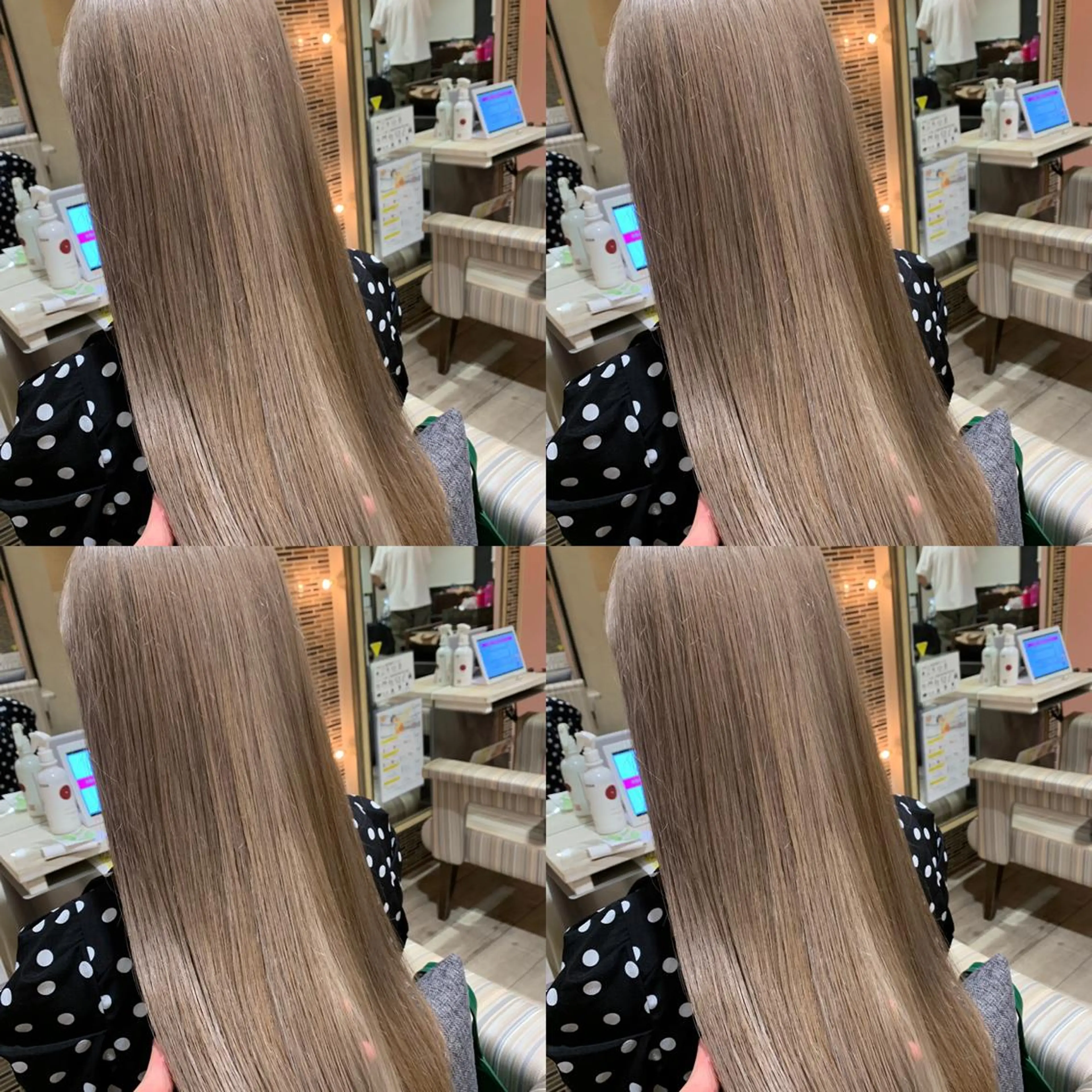 ロング カラー ヘアアレンジ ブリーチ カット ヘアカラー トリートメント 竹内啓太 ボブのヘアスタイル