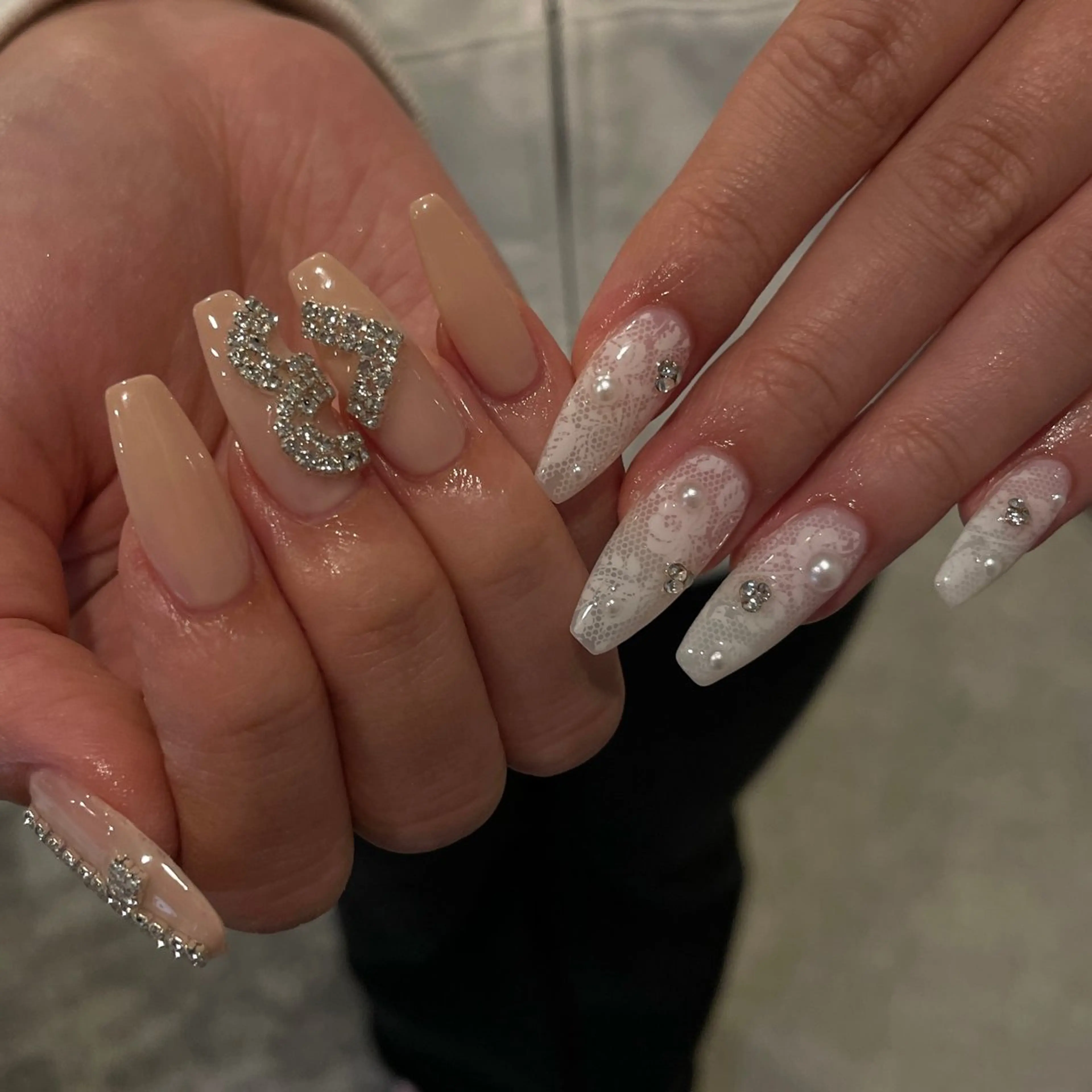 ネイル 成人式 ハンドネイル nailsalon Moa【モア】所属・yurika 🌷.*･ﾟのネイルデザイン