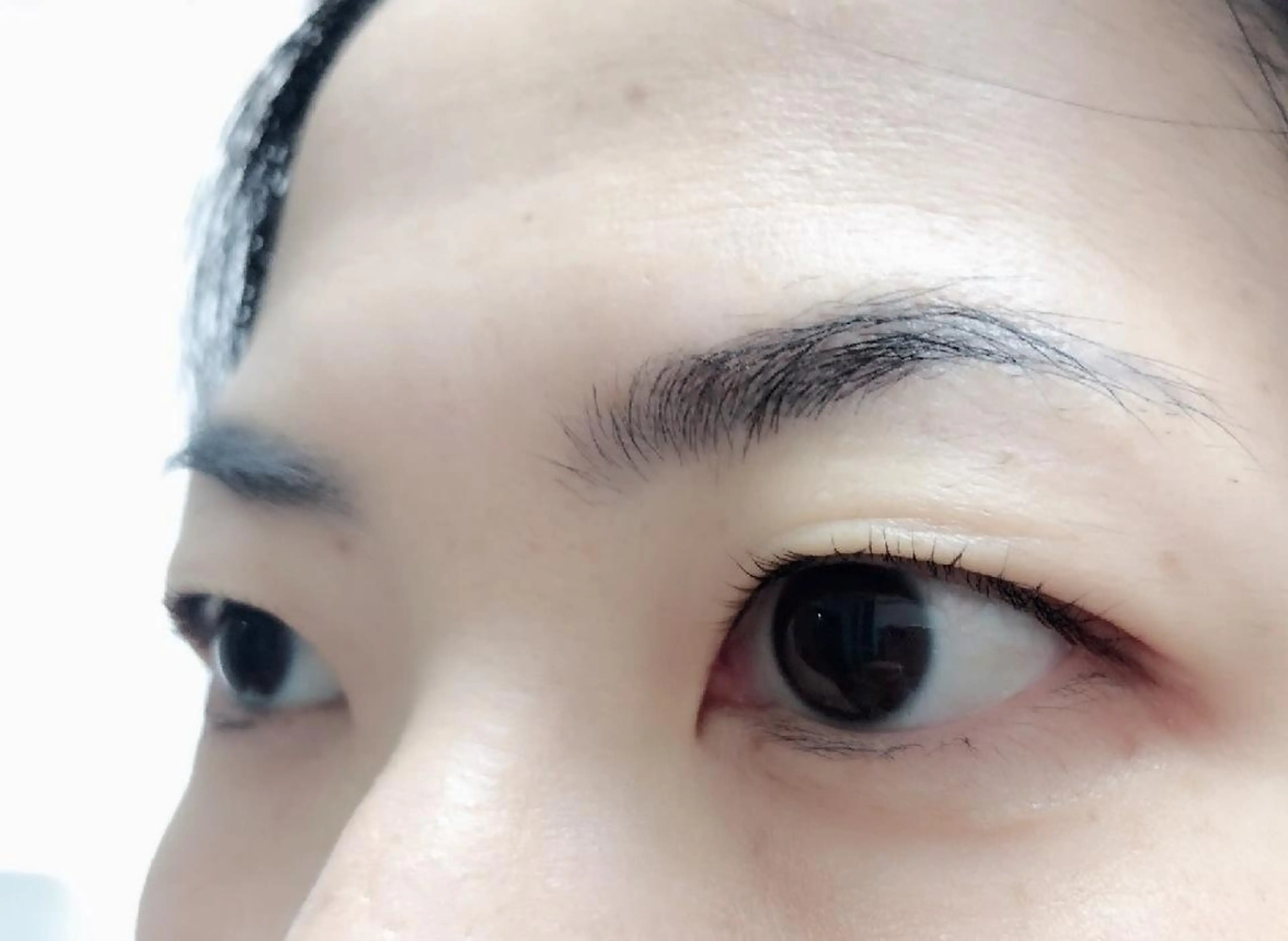 マツエク・マツパ 付け放題 フラットラッシュ 下まつげエクステ 一重×まつ毛パーマ ボリュームラッシュ 吉岡 ゆうなのマツエク・マツパデザイン