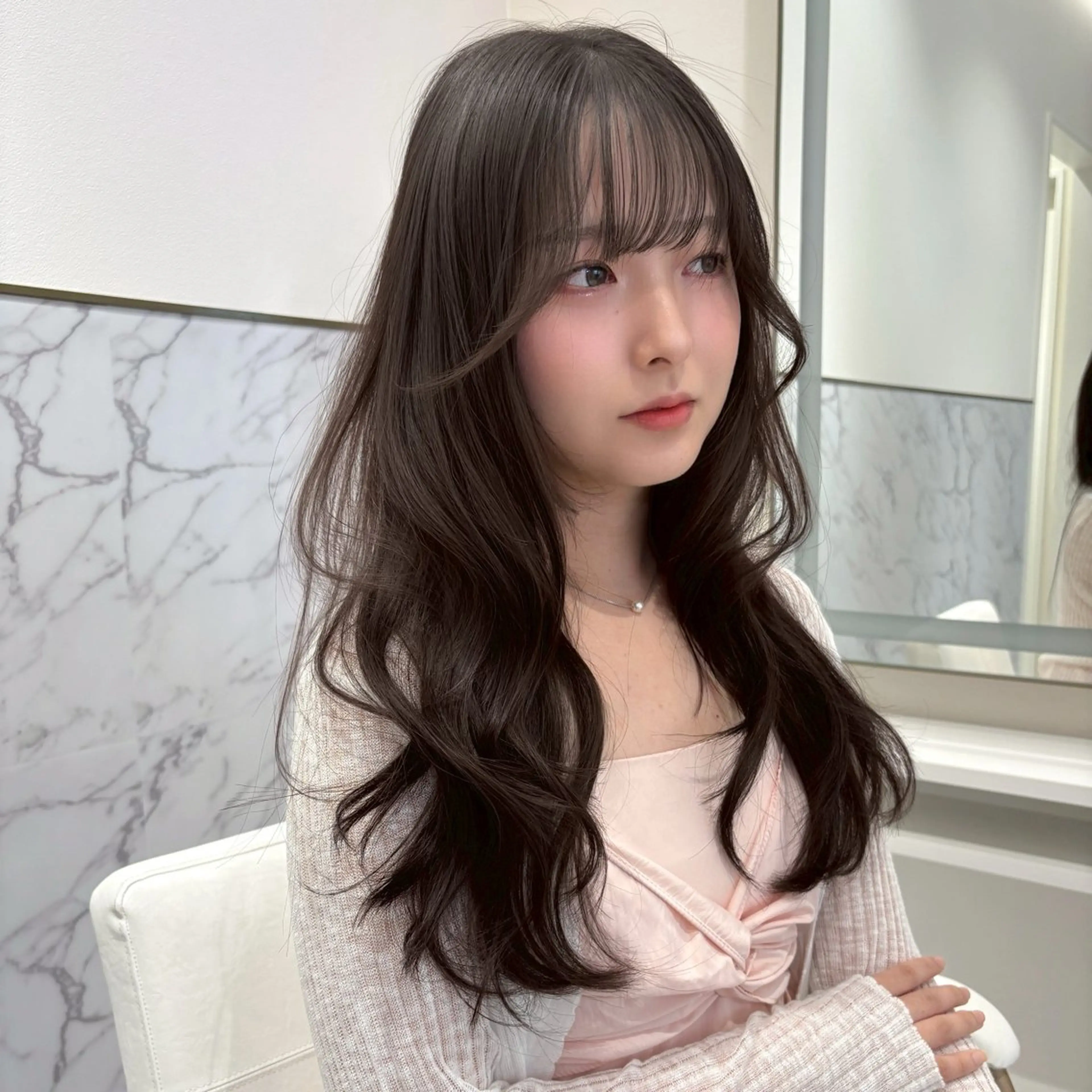 ロング ヘアカラー ParveMix /石田 佳澄🩶のヘアスタイル