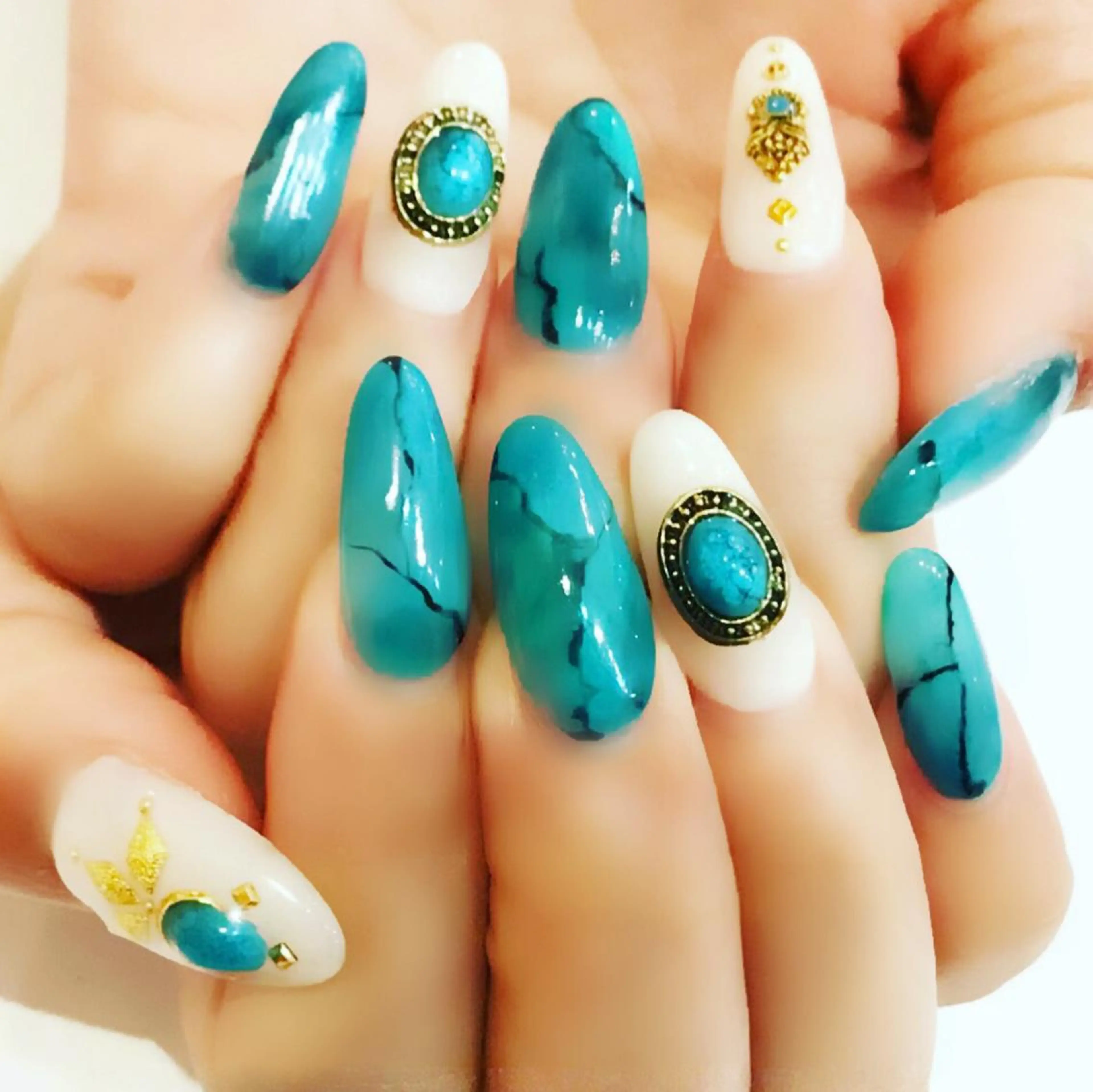ロング カラー メンズ ネイル アートネイル フットネイル ジェルネイル 持ち込み スカルプネイル NAILSGOGO shibuyaのネイルデザイン