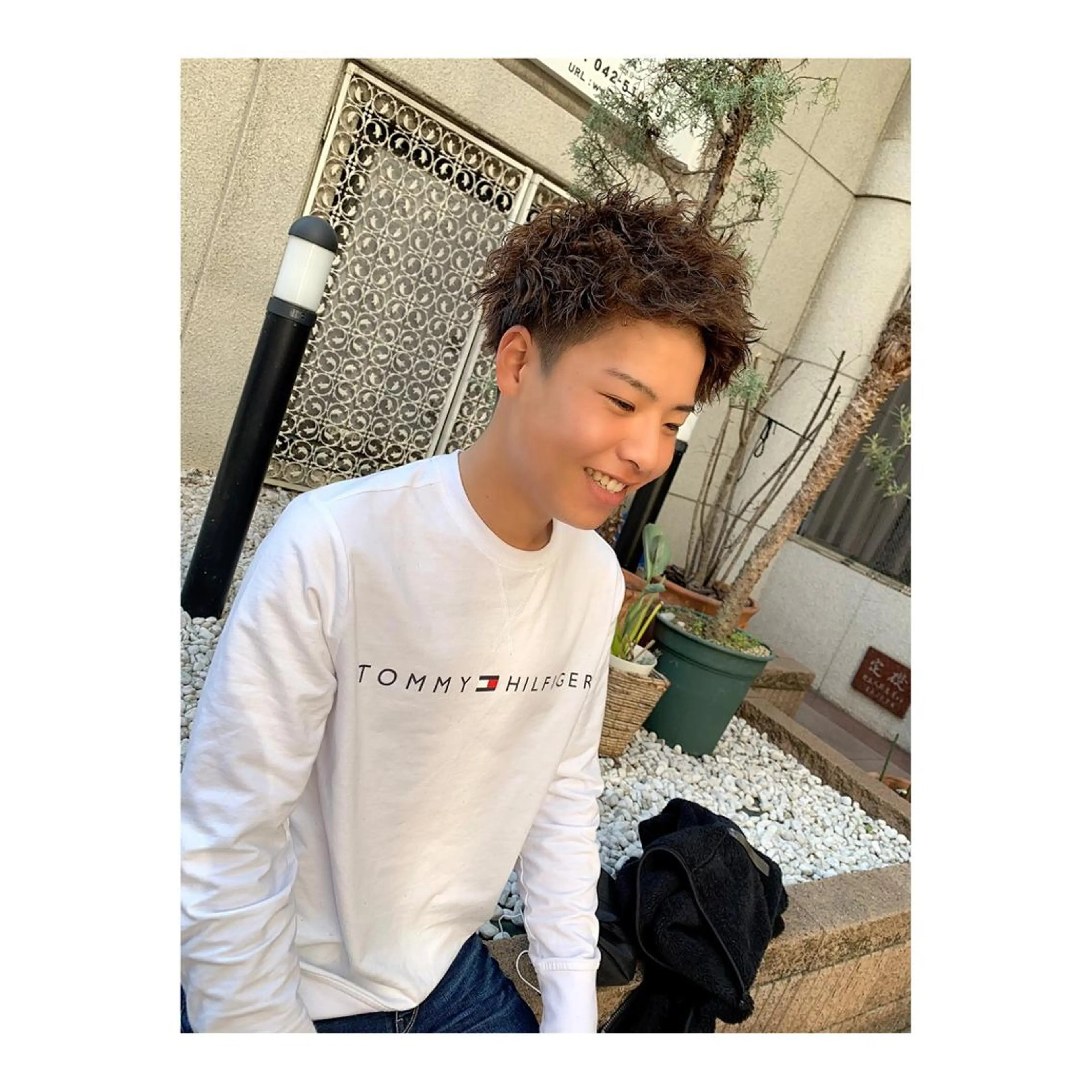 ショート ヘアアレンジ メンズ ange☞ soutaのヘアスタイル