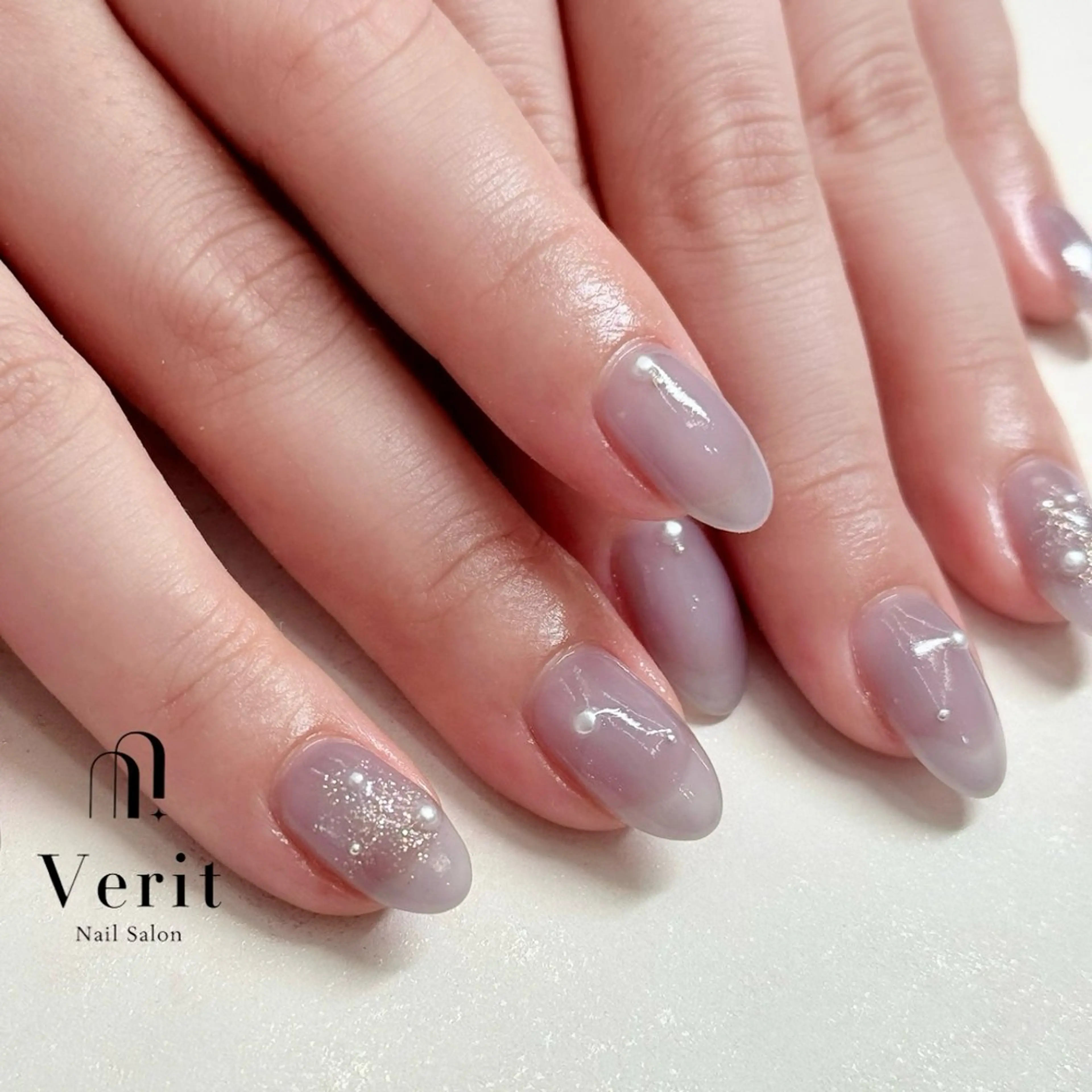 ネイル アートネイル シンプルネイル Kurumi (Verit大森店)のネイルデザイン