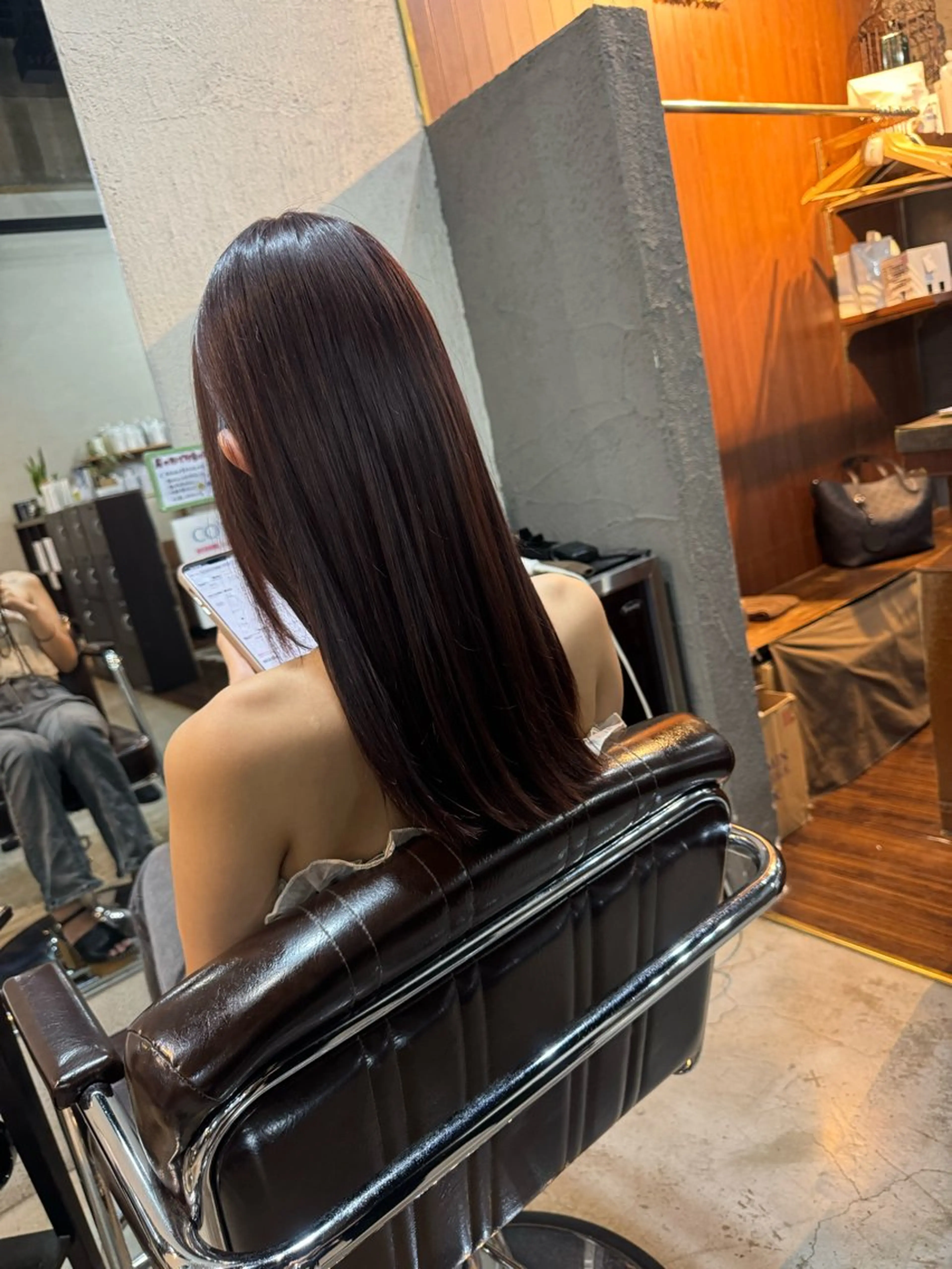 ロング カラー ラベンダーカラー 幕田 希耀美のヘアスタイル