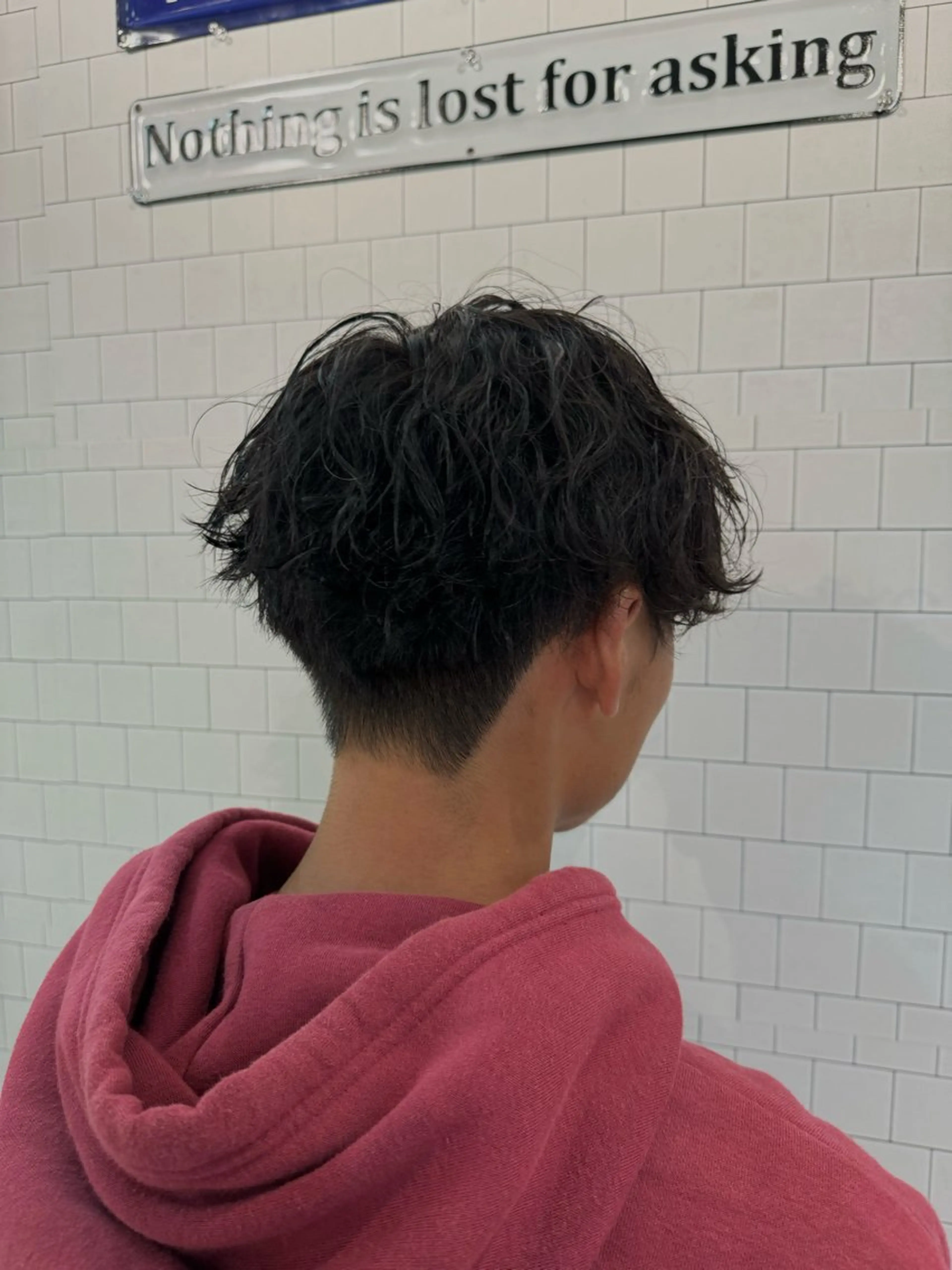 ショート パーマ メンズ メンズパーマ AMRITA所属・men'sｶｯﾄ ﾊﾟｰﾏ🫧ｼｵﾝのヘアスタイル