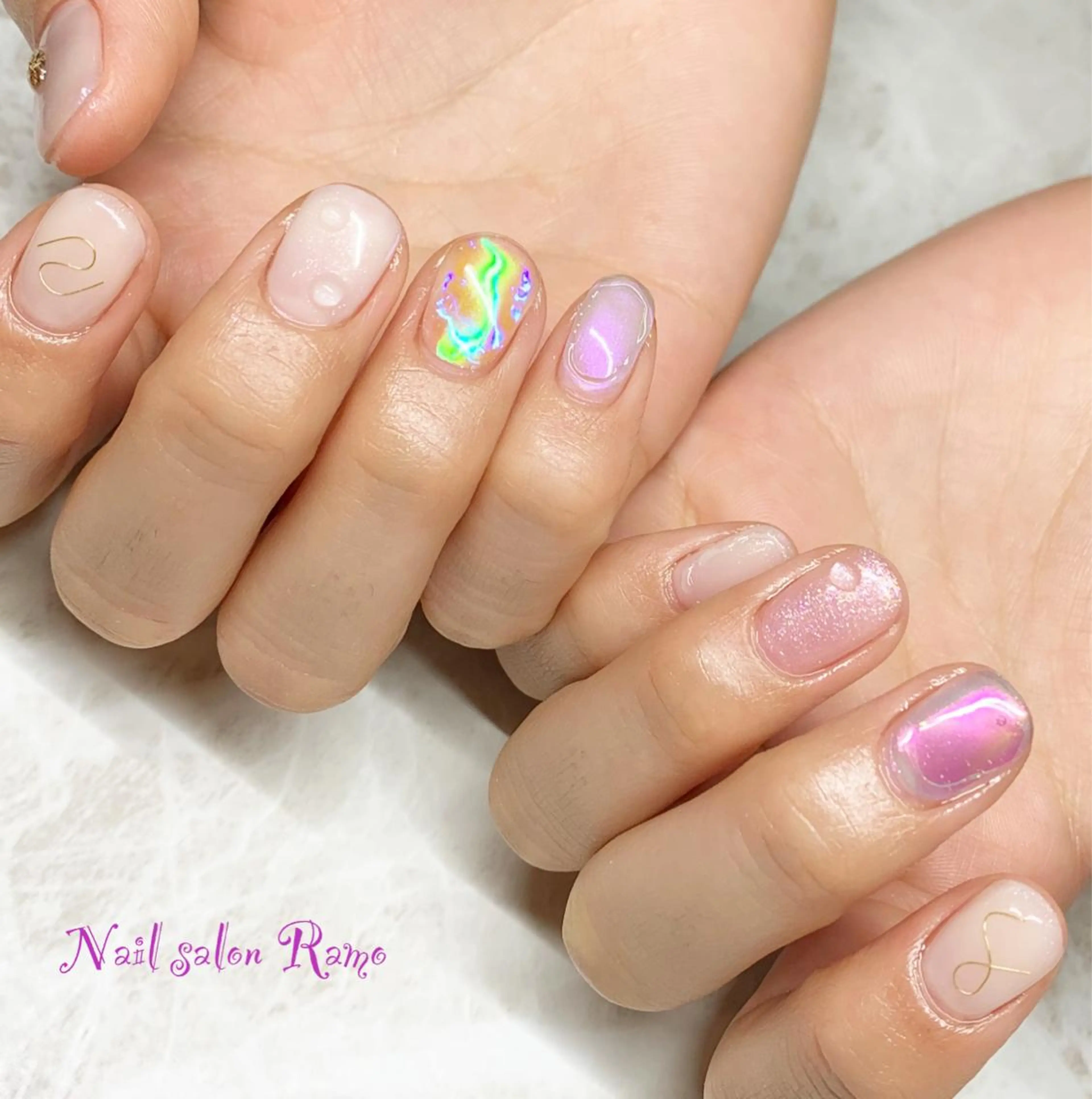 ネイル Nail salon Ramo所属・松田 祥子のネイルデザイン