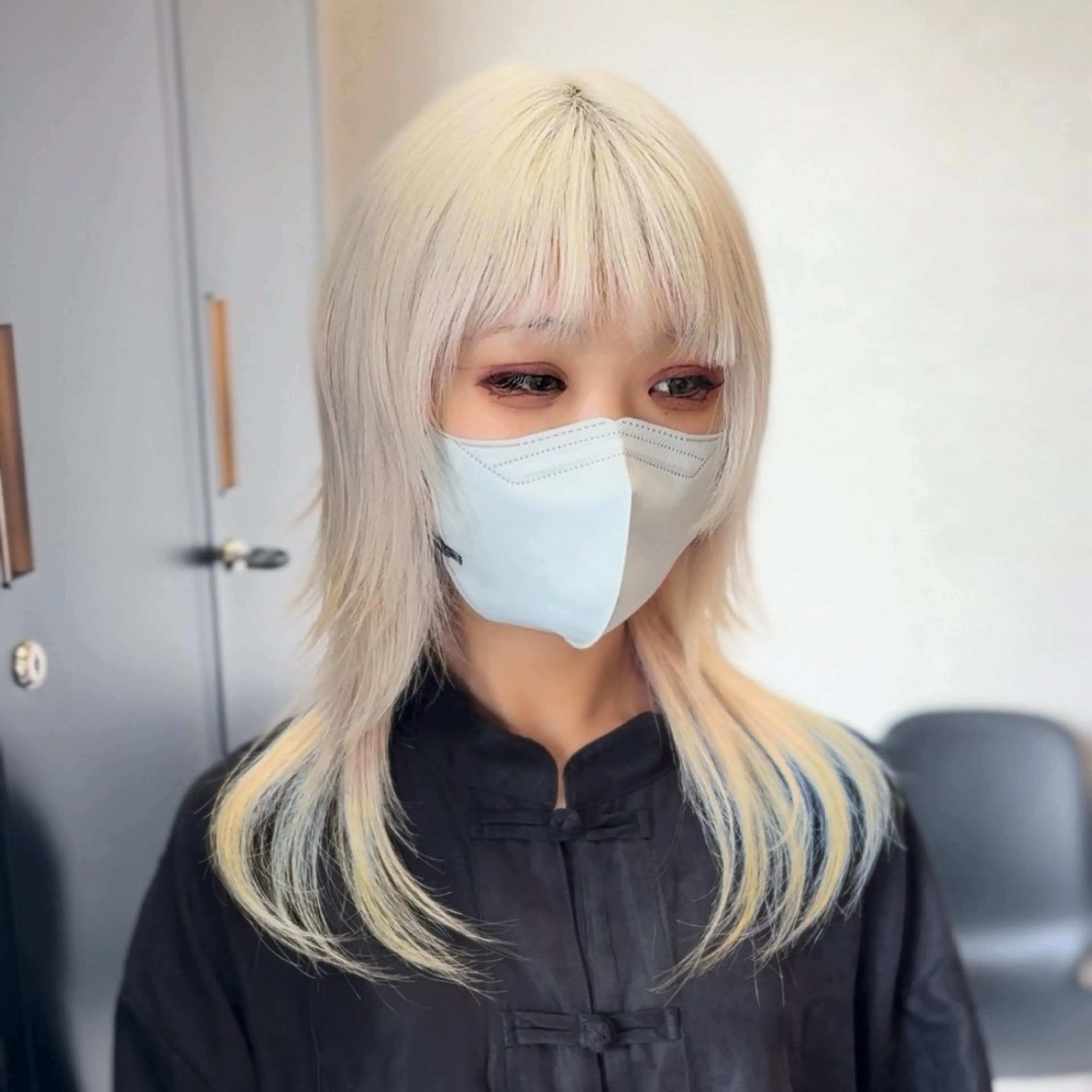 ミディアム カラー ヘアカラー 東 大智のヘアスタイル