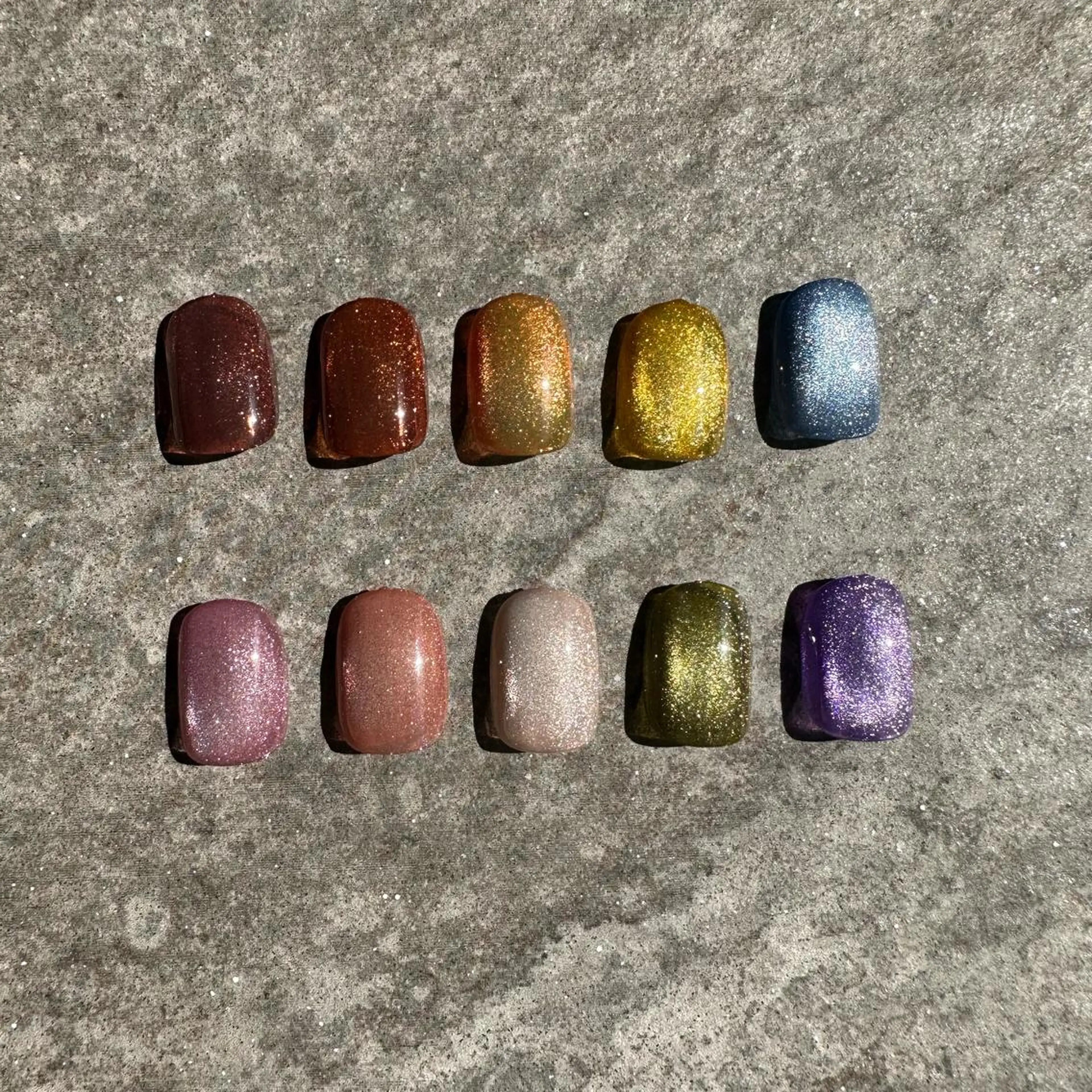 ネイル マグネットネイル ミラーネイル シルバー ハンドネイル Nroom.所属・Nroom. /はるのネイルデザイン