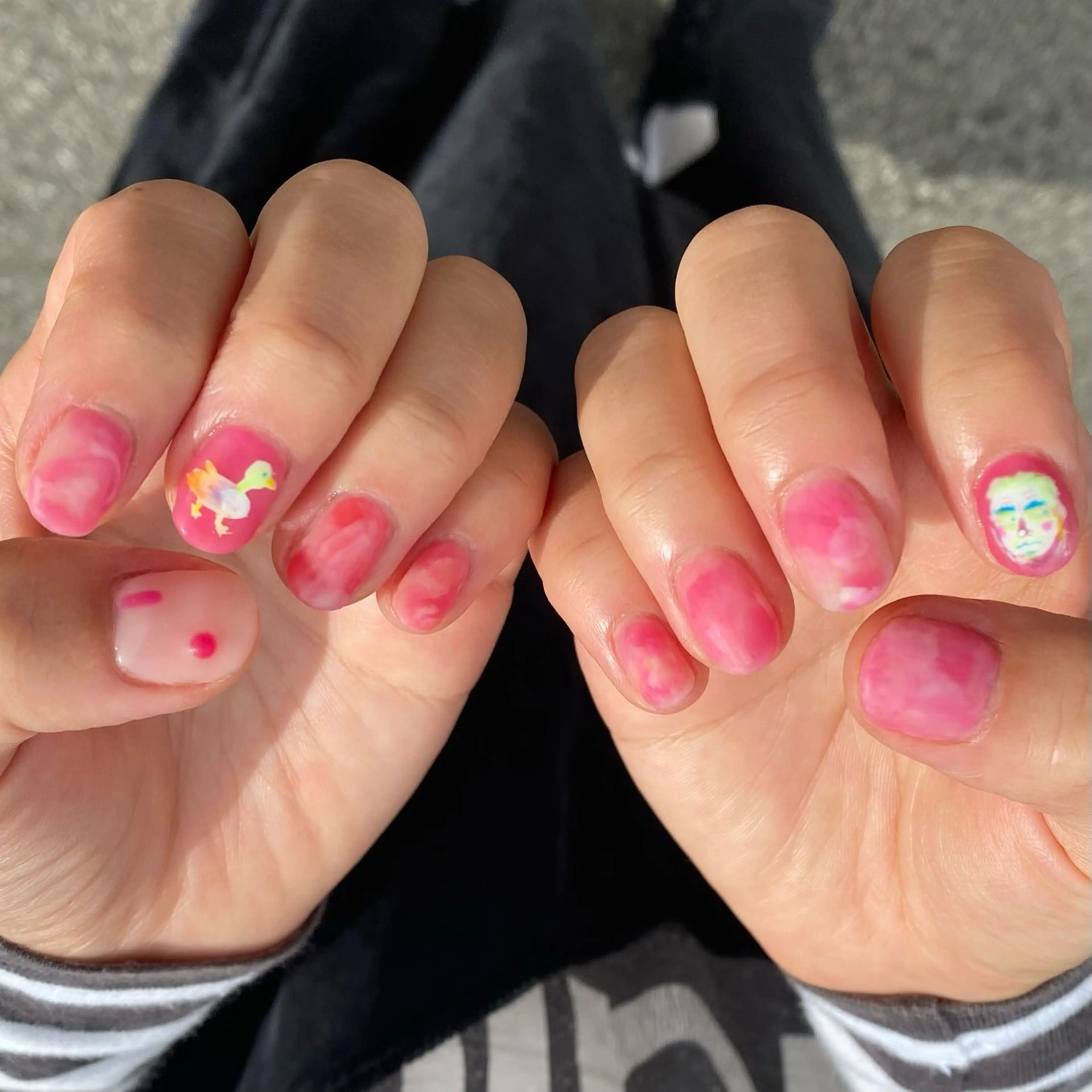 ネイル nano/きもかわ nail🐬🫧のネイルデザイン