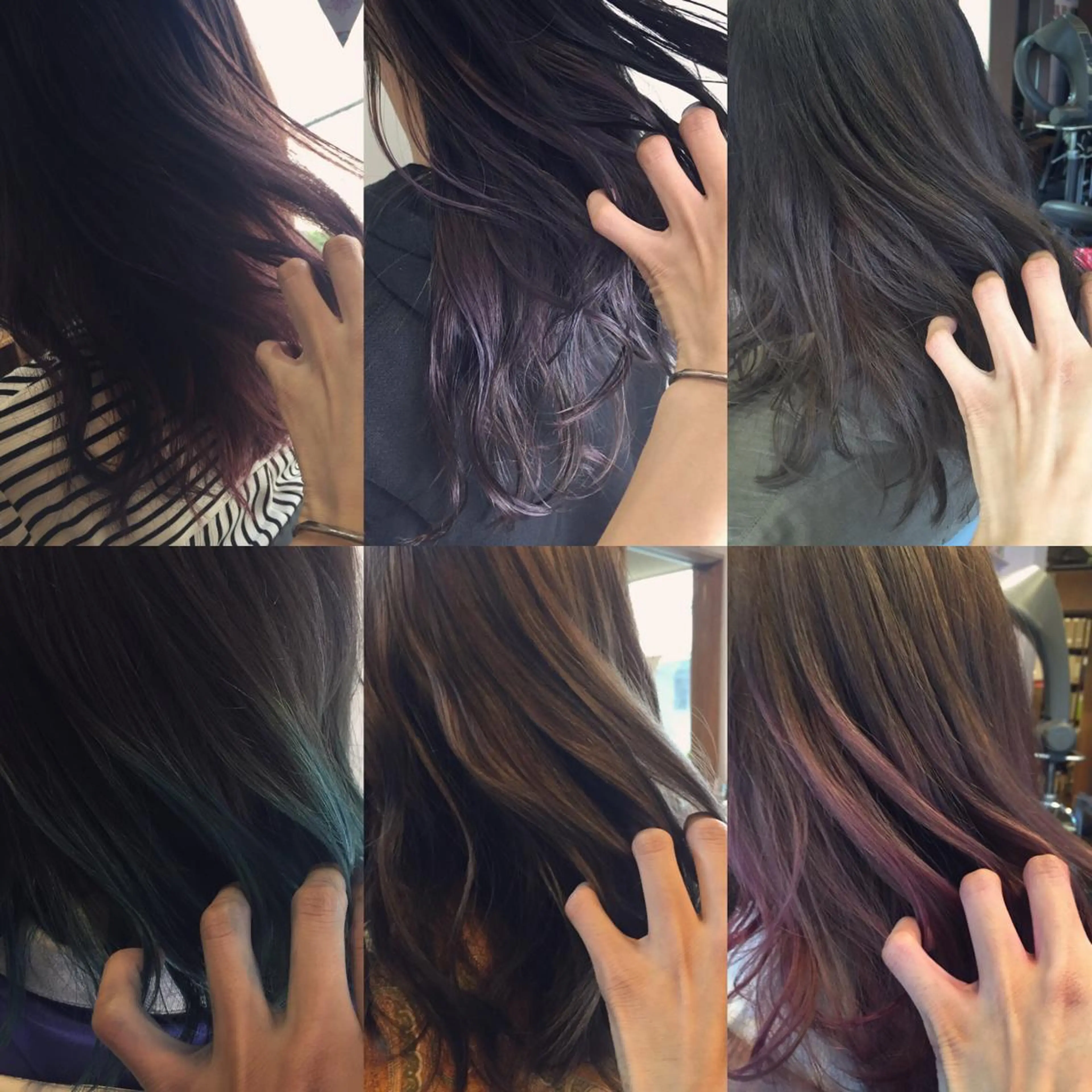 ミディアム カラー グラデーションカラー インナーカラー 原宿サロン代表 デザインカラー伊藤卓のヘアスタイル