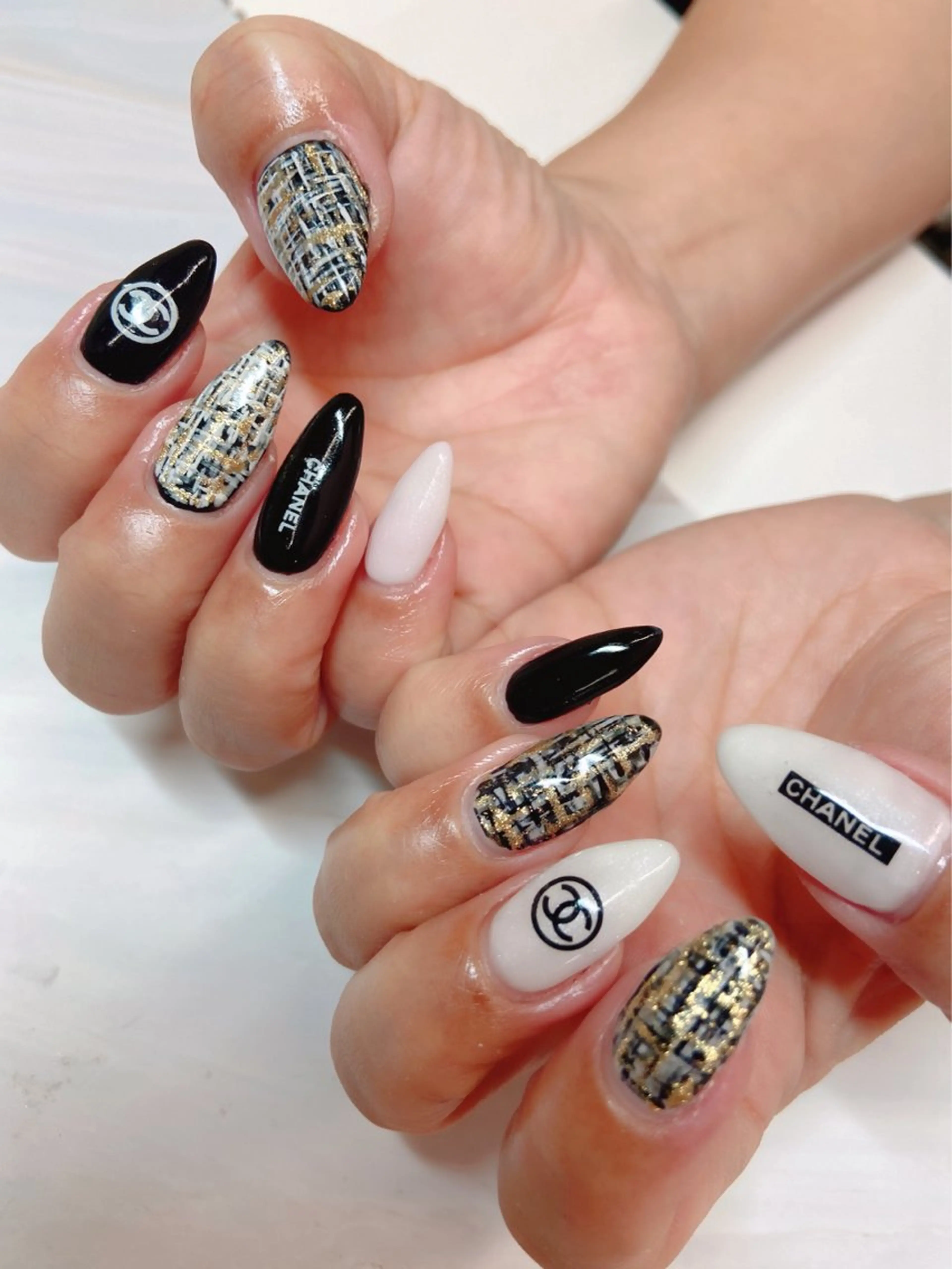 ネイル ハンドネイル 柘植 祐子のネイルデザイン