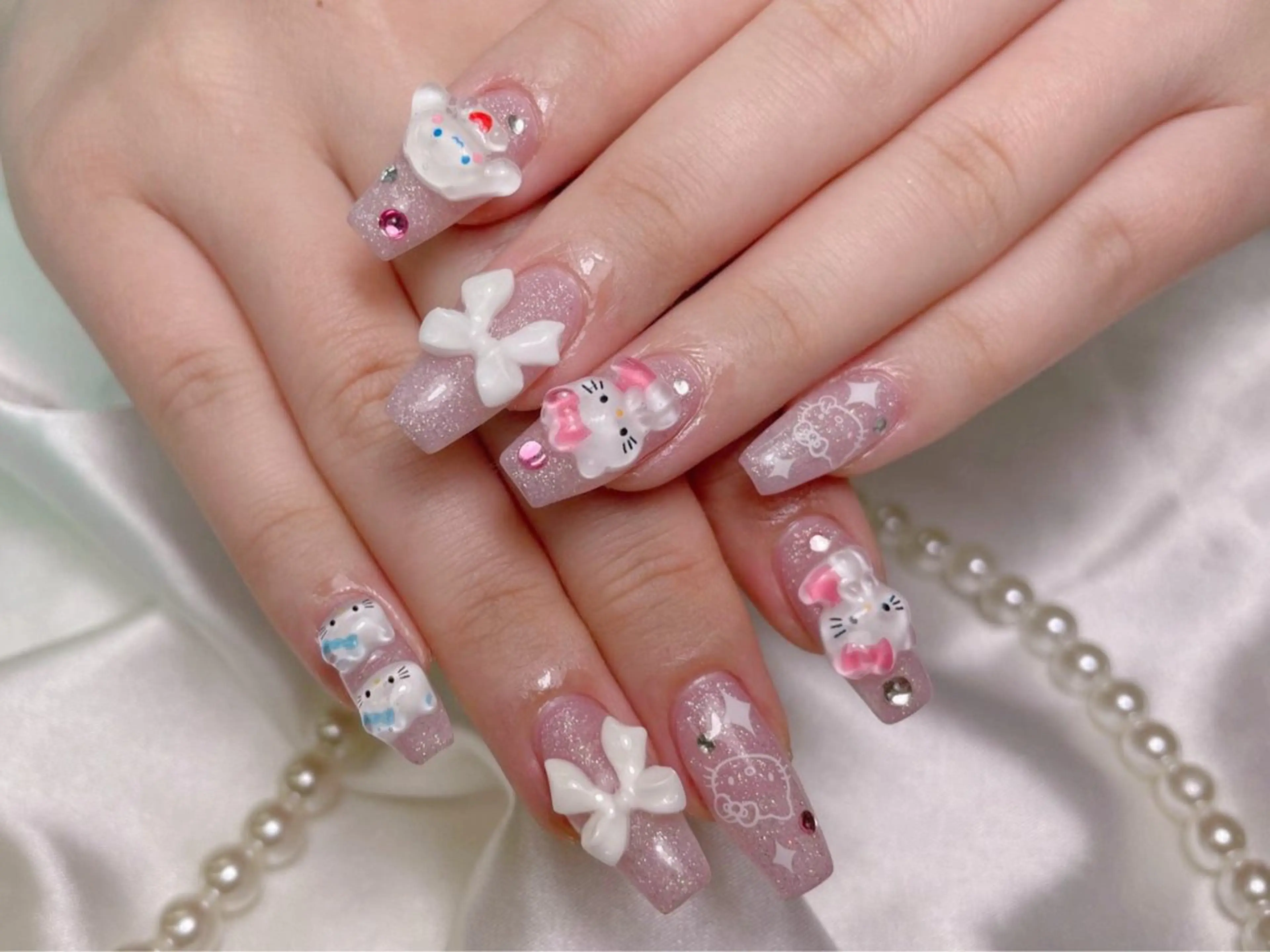 ネイル lucky nail 歌舞伎町のネイルデザイン