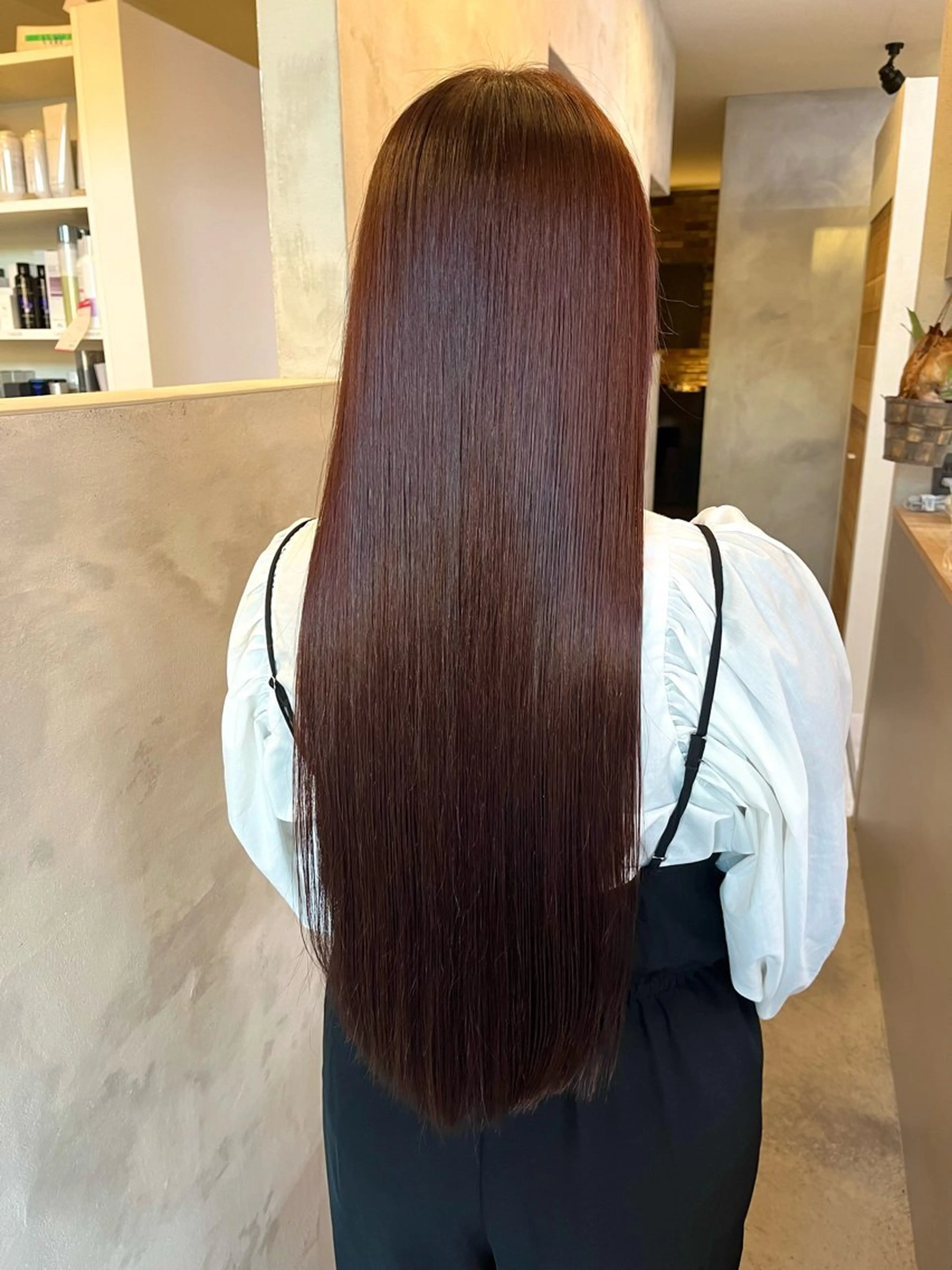 ロング カラー カット ヘアカラー トリートメント Salon de  COCO所属・Yuka /ツヤカラー✨のヘアスタイル