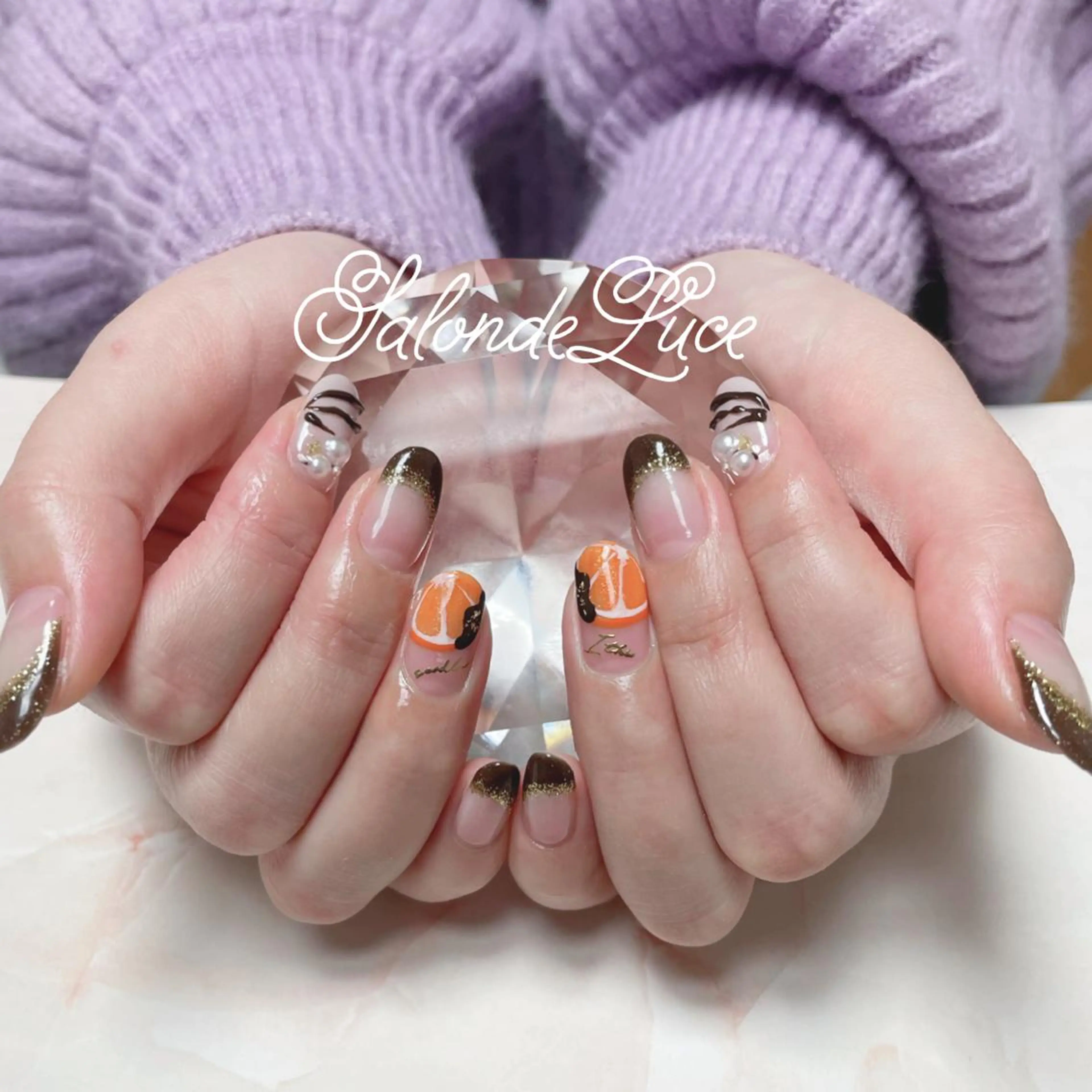 ネイル バレンタイン Salon de Luceのネイルデザイン