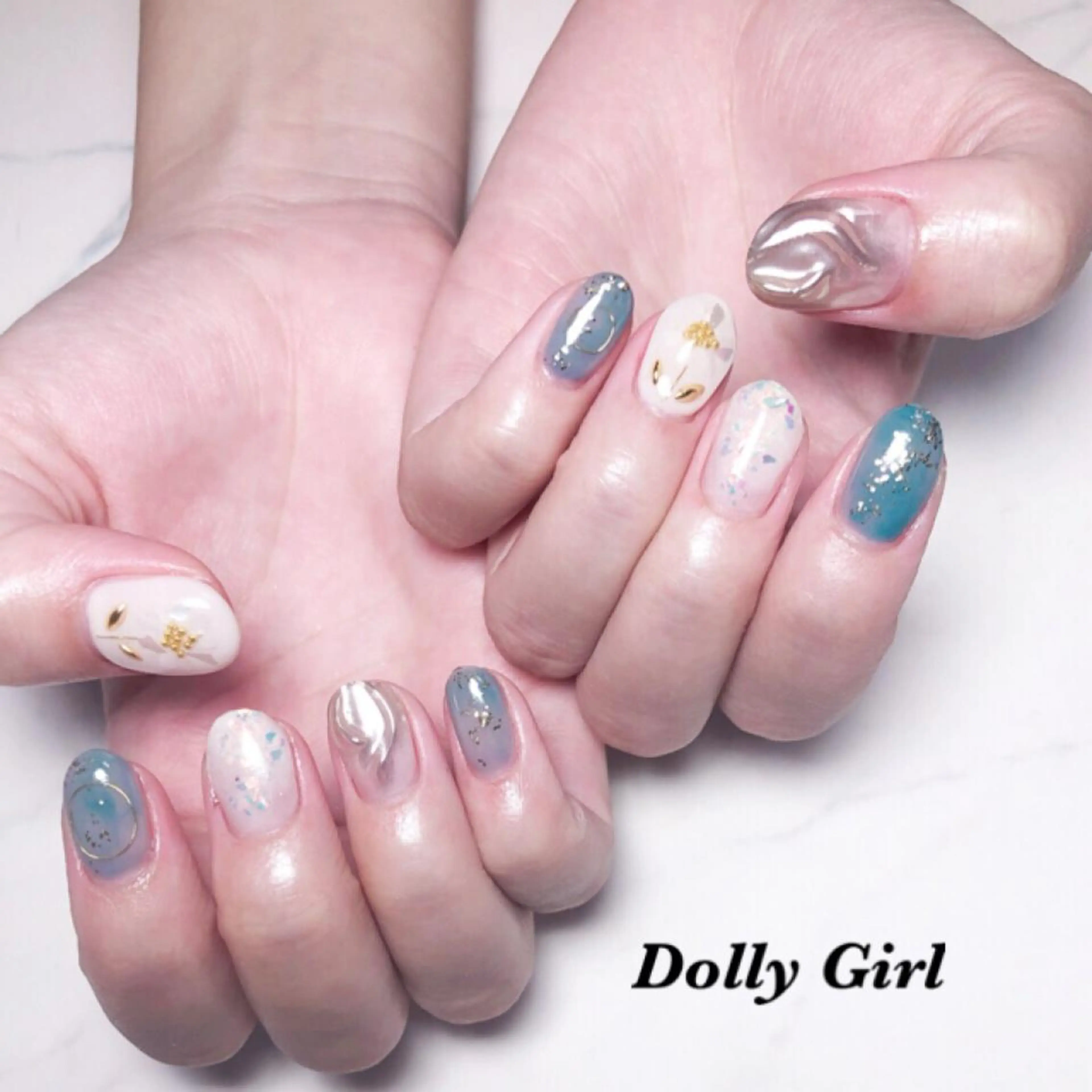 ネイル 個室ネイルサロンDolly  Girl〜ドーリーガール〜所属・DollyGirl KYOKOのネイルデザイン