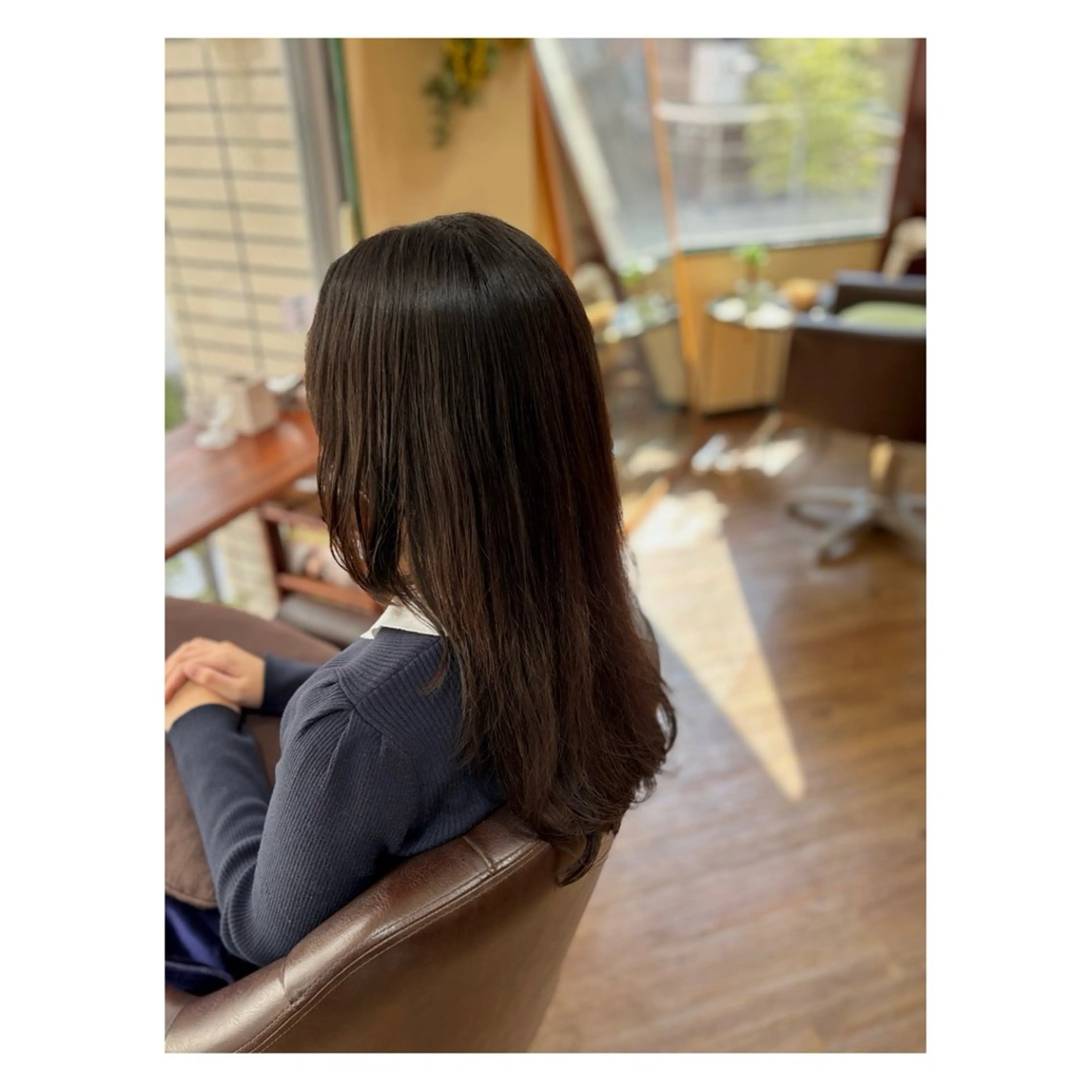 セミロング カット トリートメント cmake所属・. kanokoのヘアスタイル