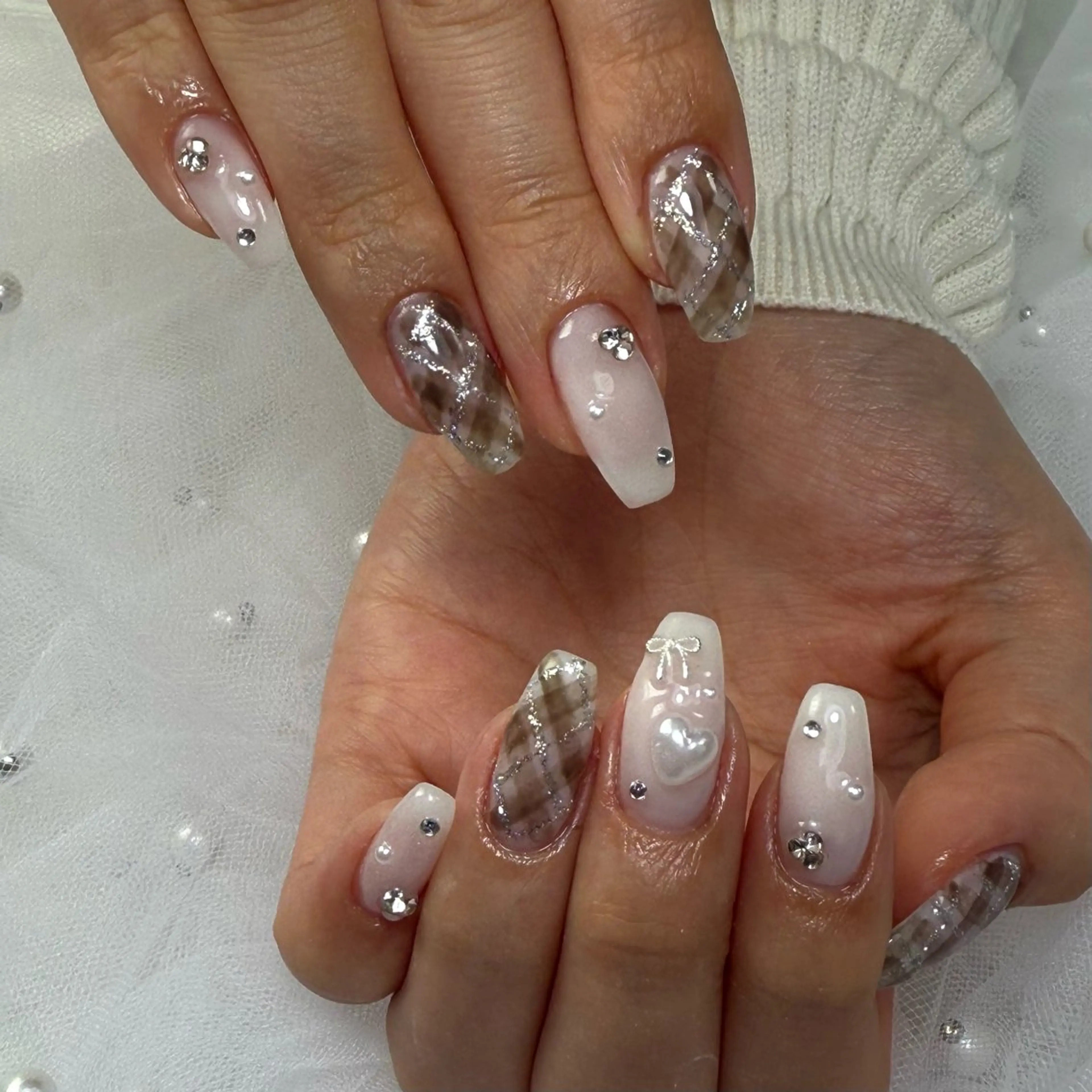 ネイル 持ち込み ハンドネイル L'ino nailのネイルデザイン