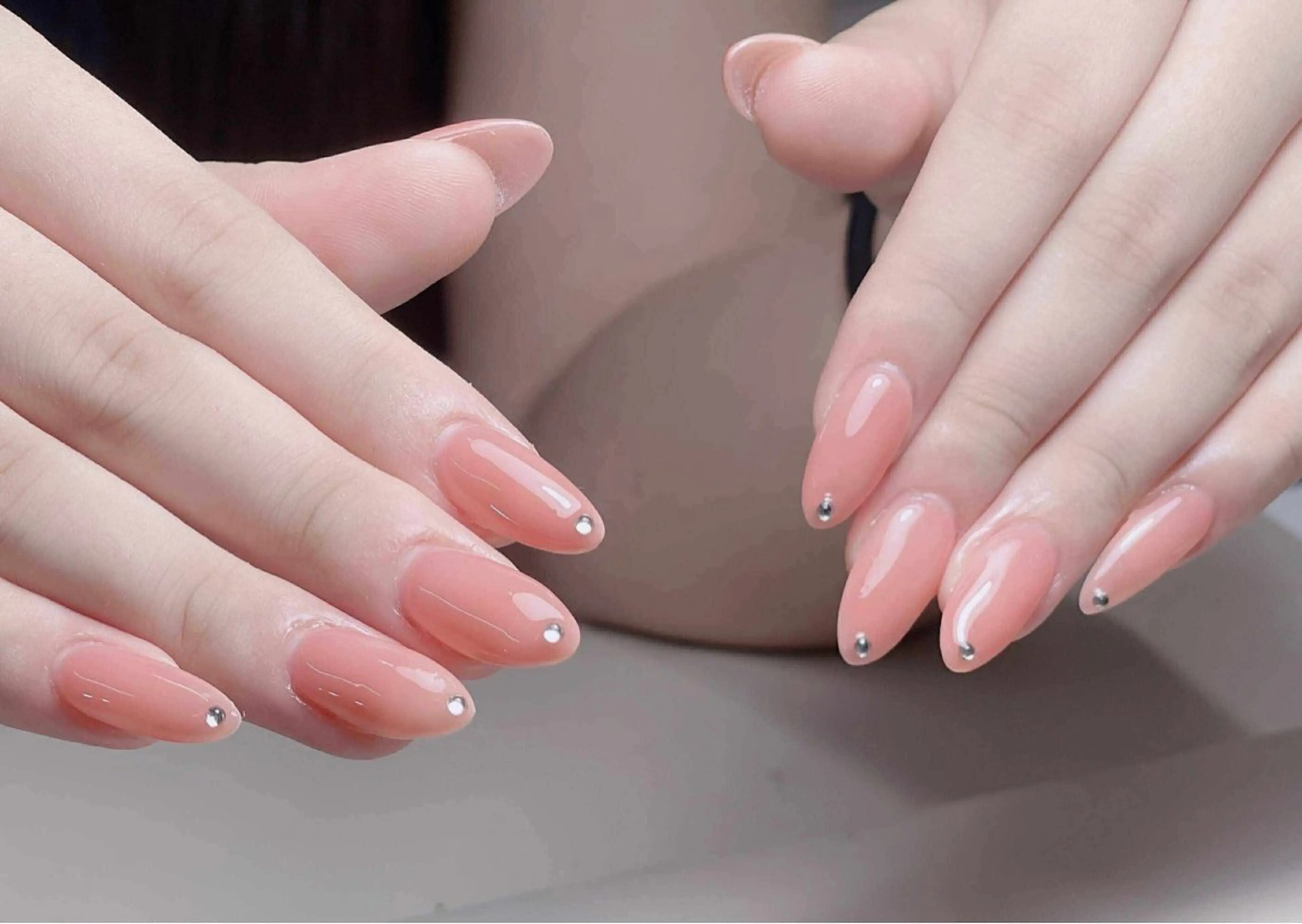 ネイル チークネイル フレンチネイル グラデーション 韓国ネイル マグネットネイル ハンドネイル Heng688 へンのネイルデザイン