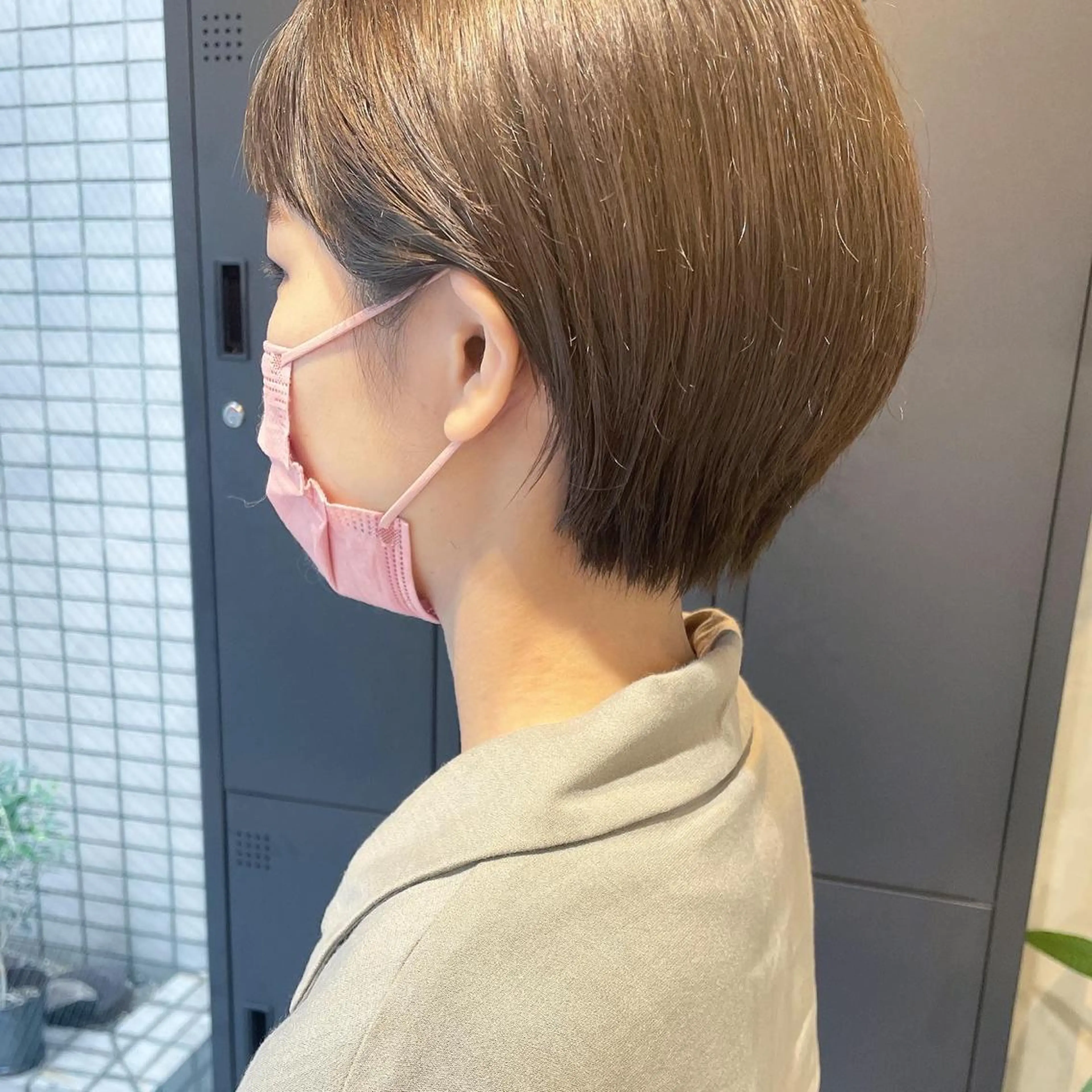 ショート カラー カット ヘアカラー ヤマモト マイのヘアスタイル