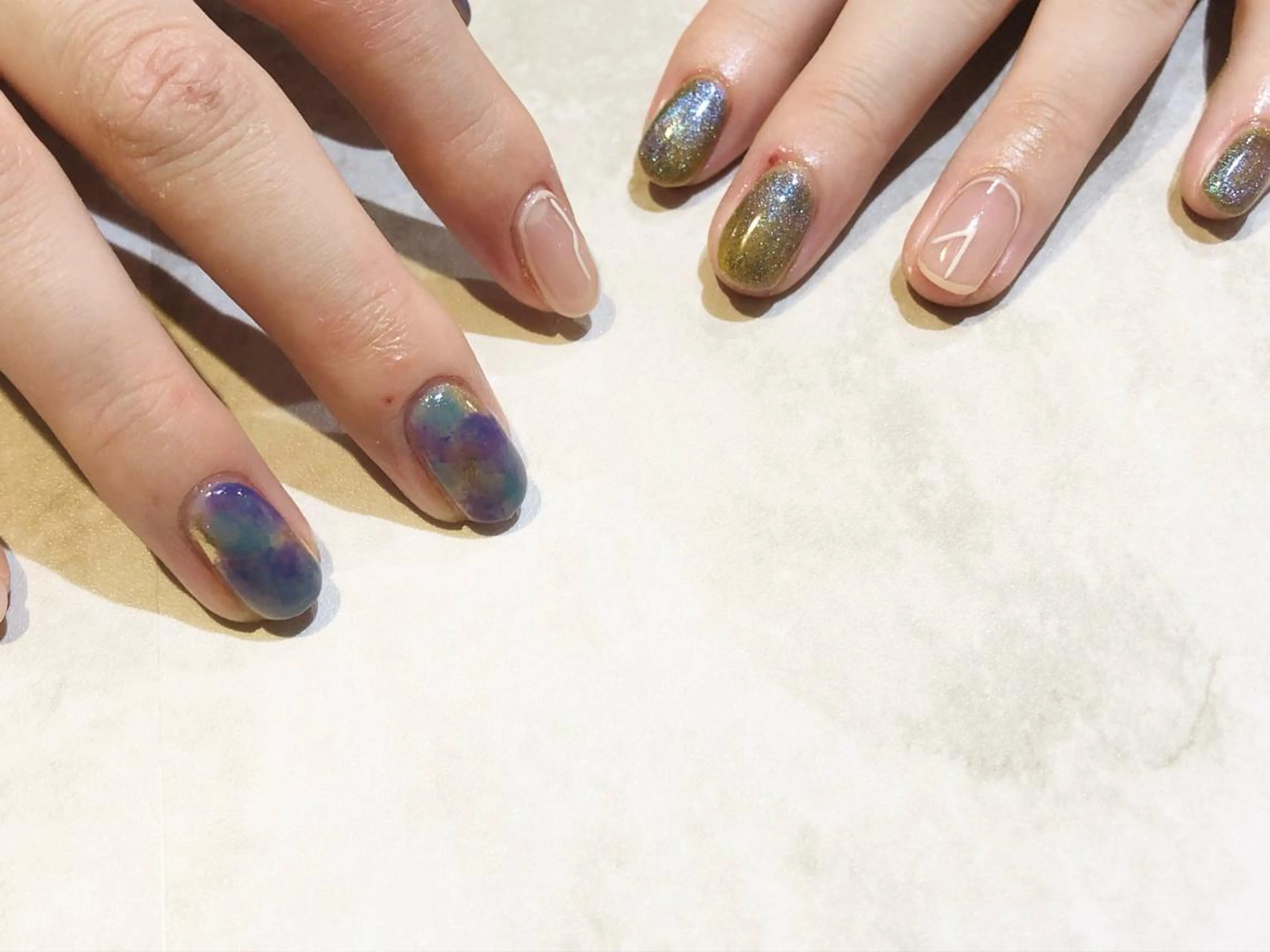 ネイル 舞田 苑香のネイルデザイン