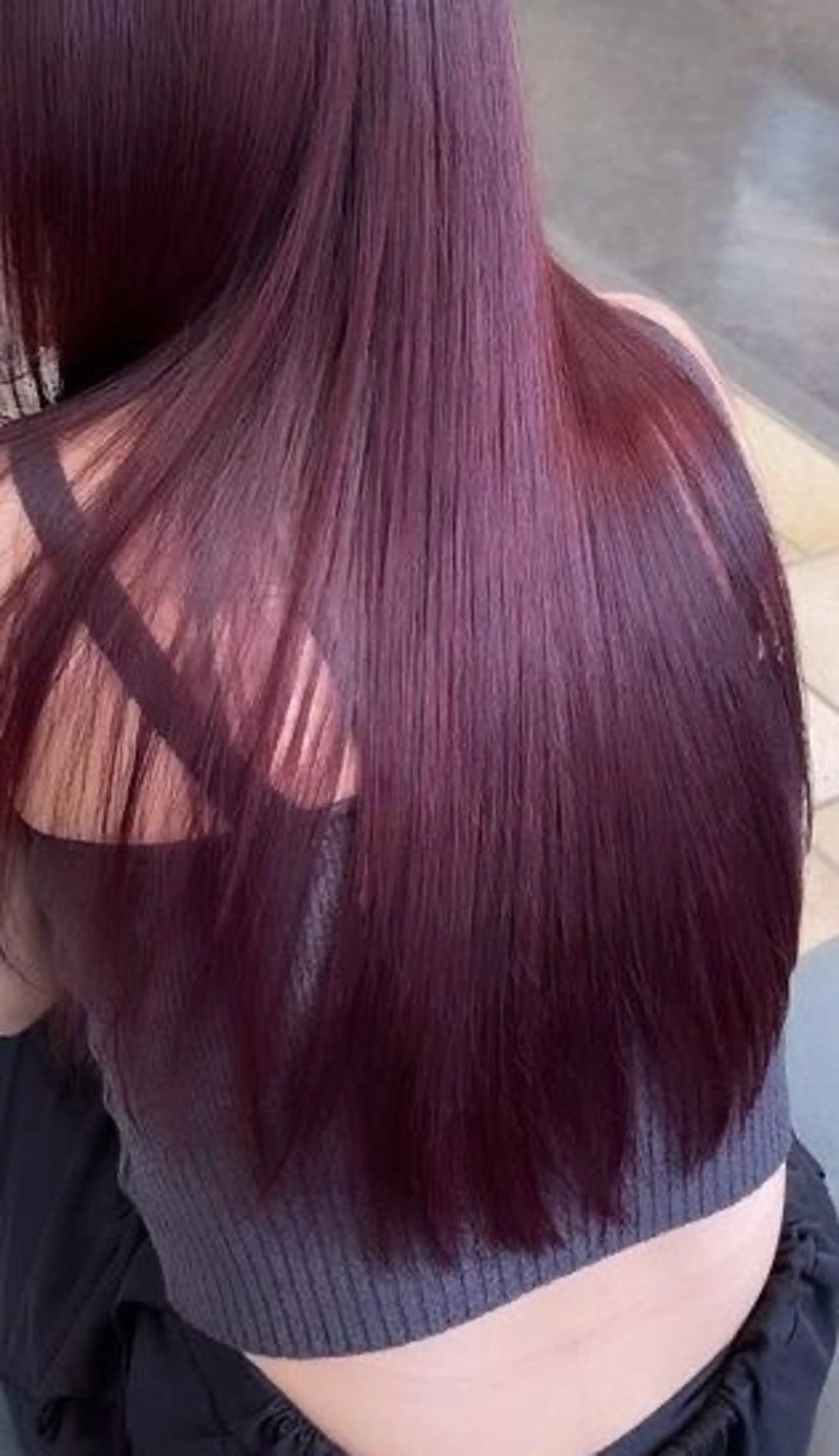 セミロング カラー 🪐レイヤー/美髪 カラー/加野彩果🪐のヘアスタイル