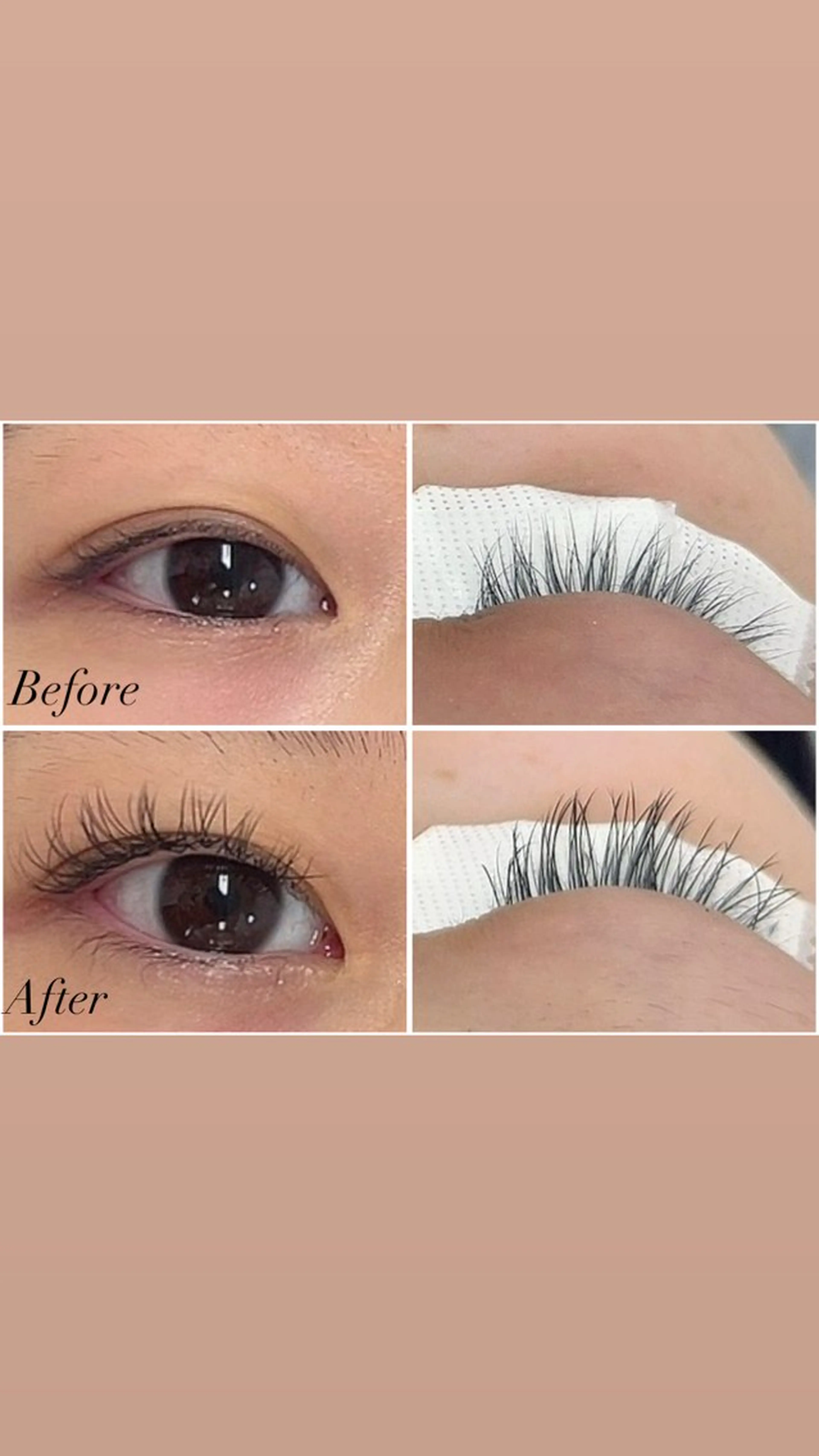 マツエク・マツパ Cカール マツエク Beautyeyel ash京都中央口店のマツエク・マツパデザイン