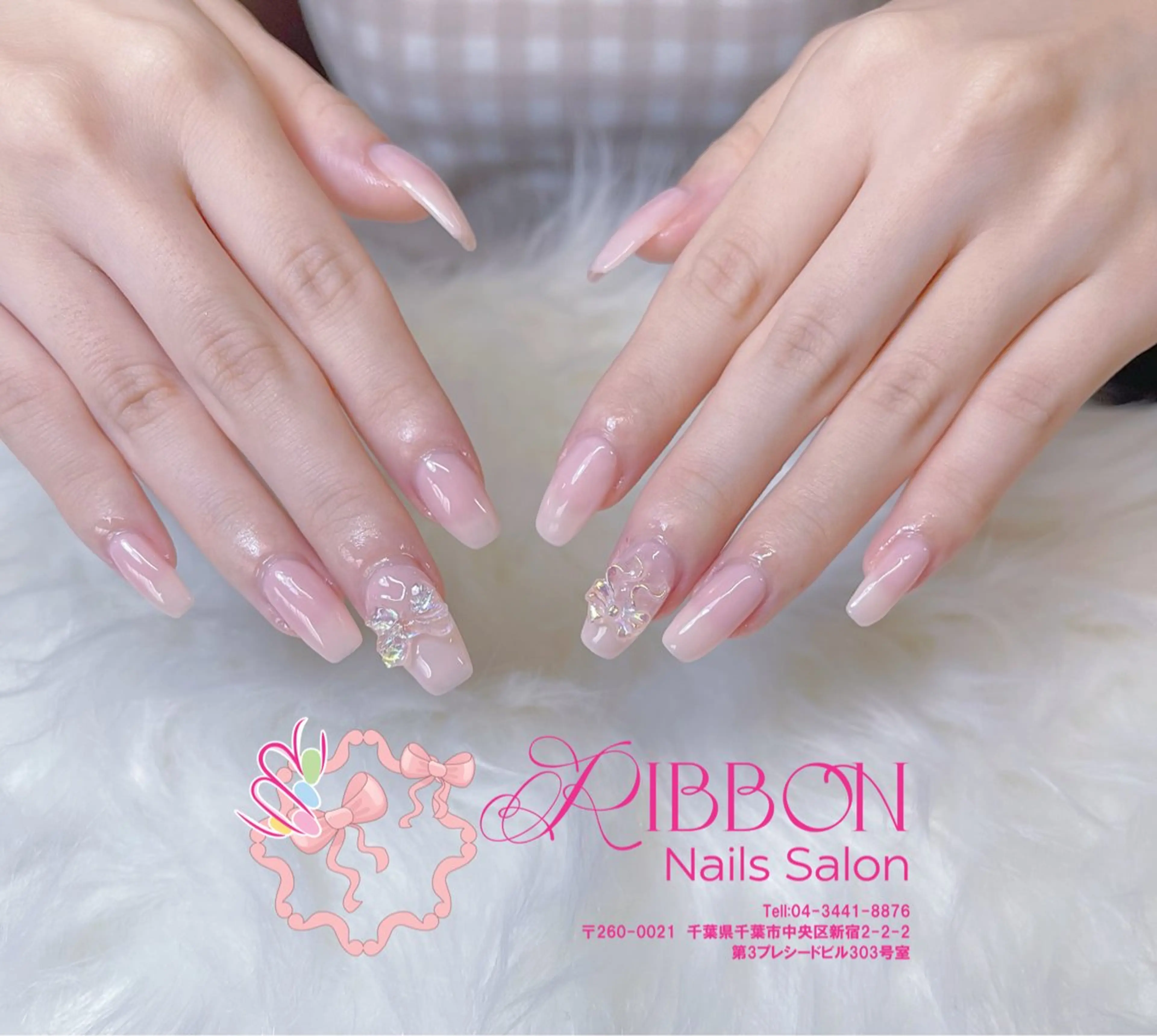 ネイル チークネイル フットネイル フレンチネイル グラデーション 韓国ネイル Ribbonnail salonのネイルデザイン