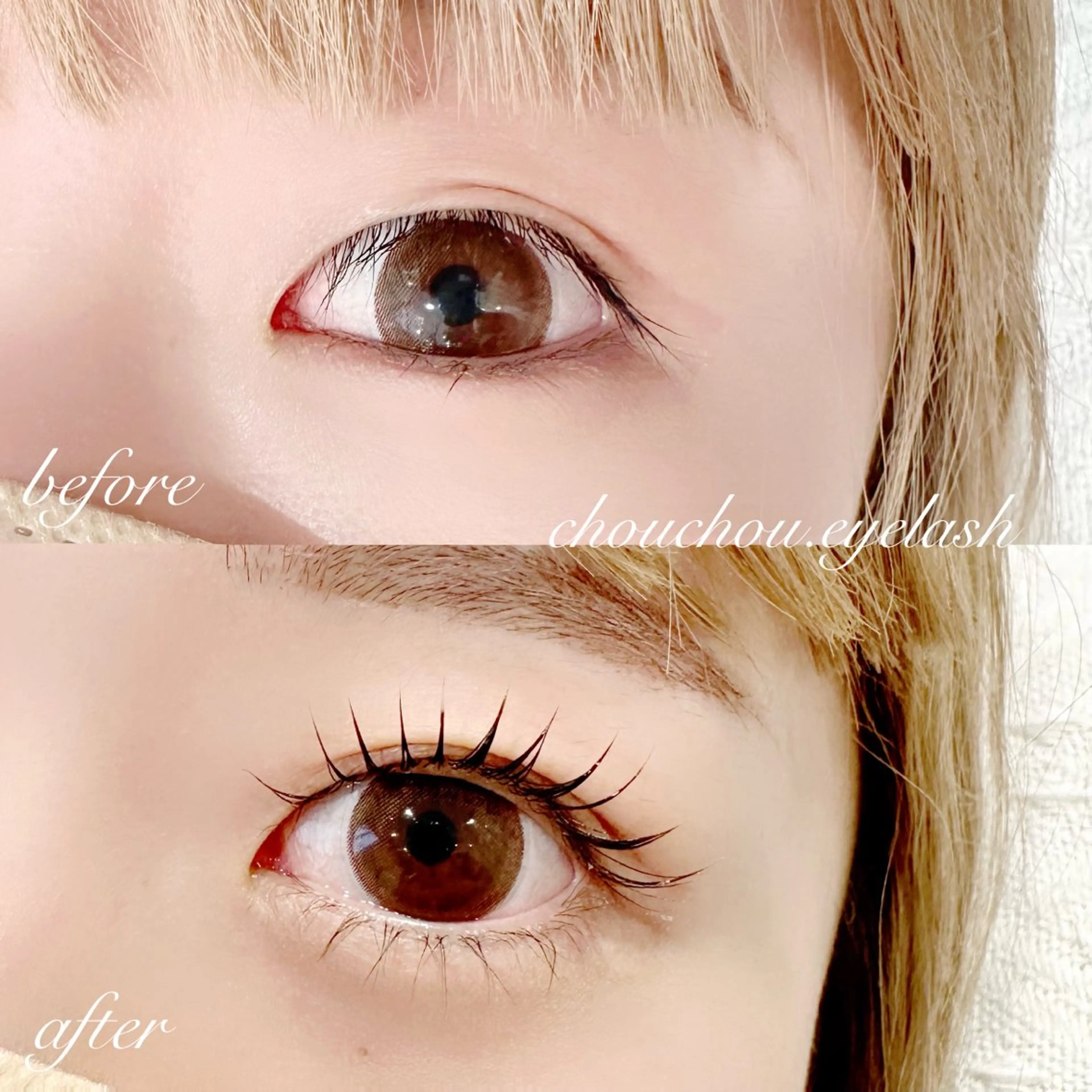 マツエク・マツパ chouchou 柏西口店 店長 渡辺のマツエク・マツパデザイン