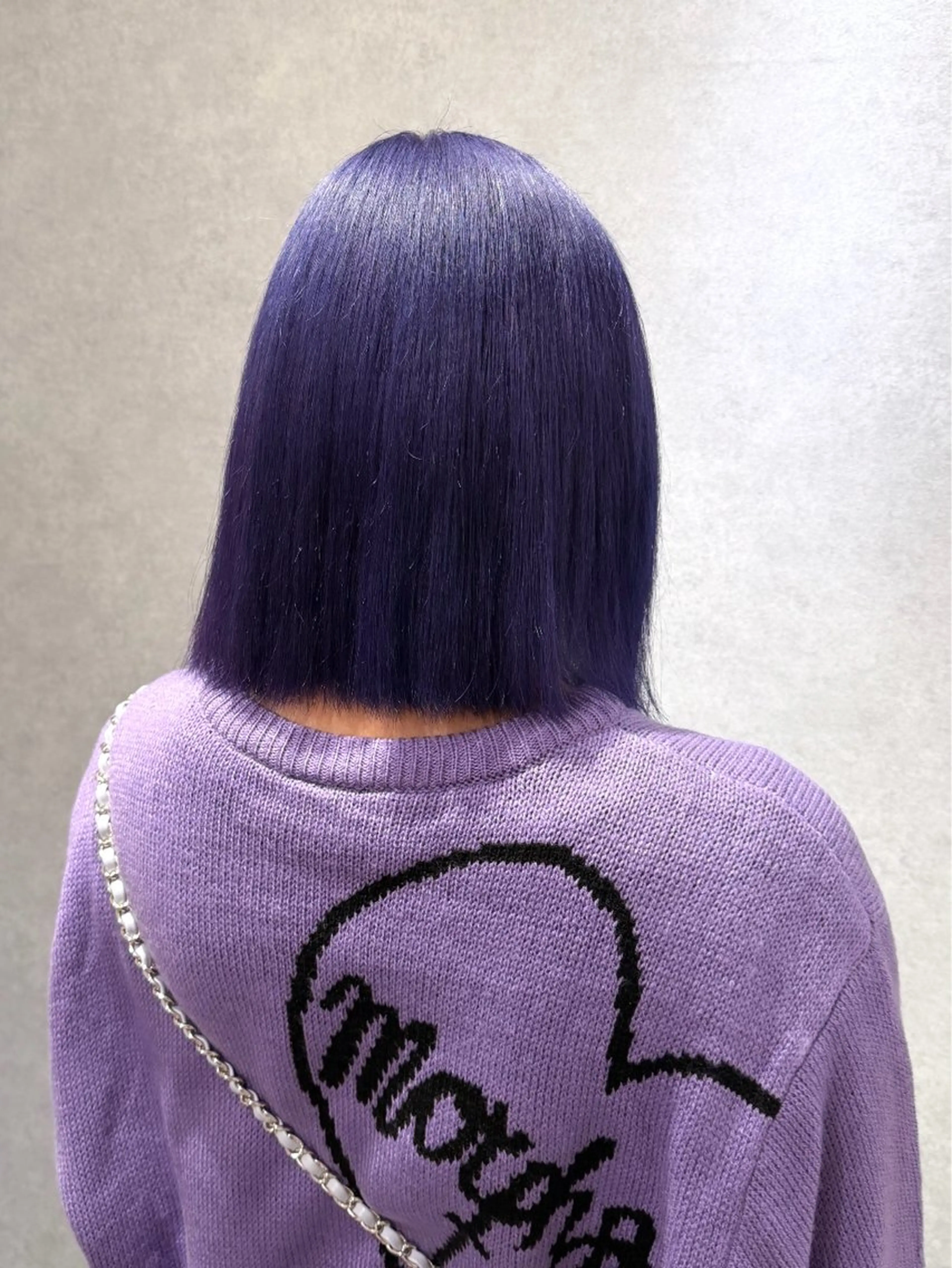 ミディアム カラー カット ヘアカラー トリートメント ハイトーン/ウルフ/ レイヤー/Asukaのヘアスタイル