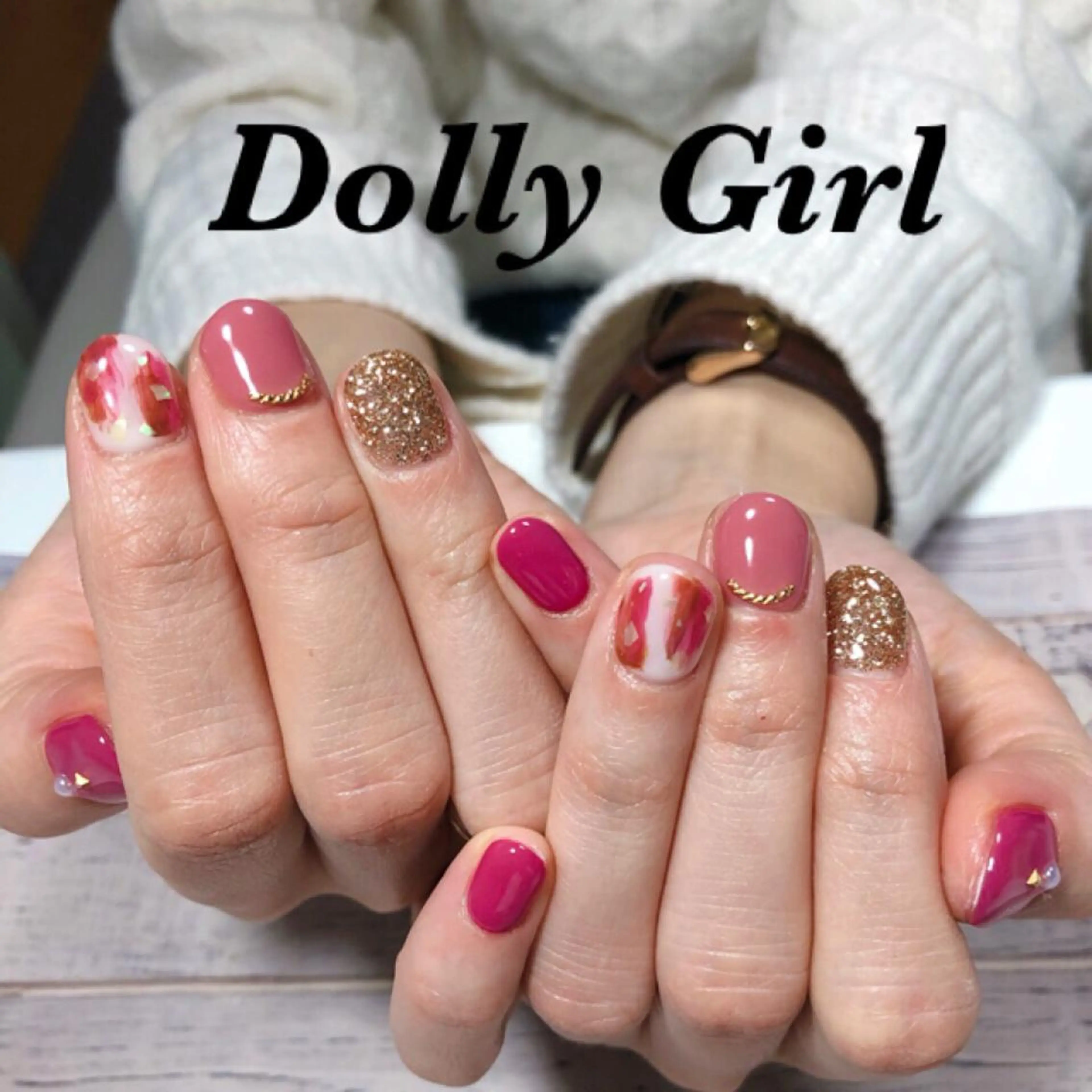 ネイル 個室ネイルサロンDolly  Girl〜ドーリーガール〜所属・DollyGirl KYOKOのネイルデザイン