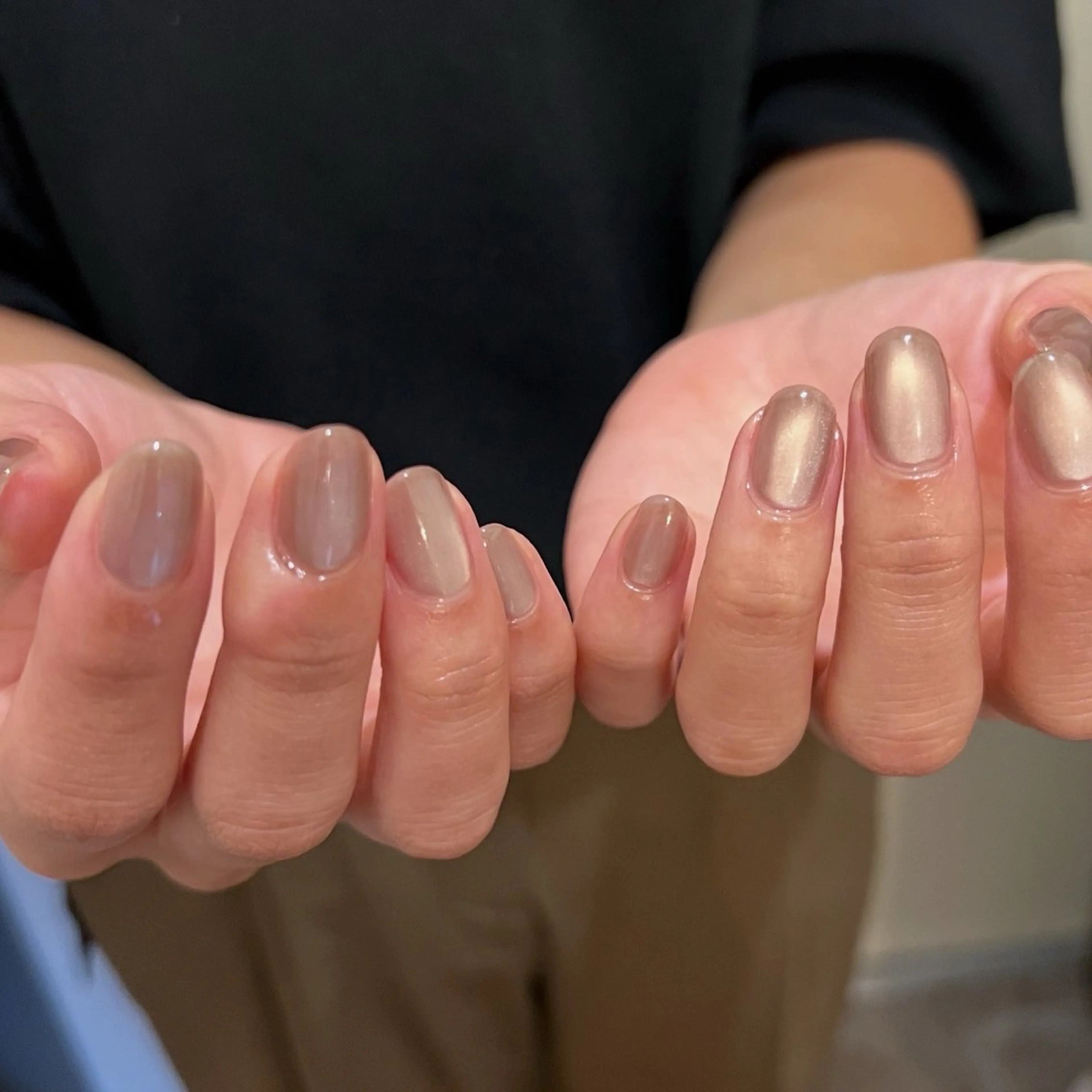 ネイル フラッシュネイル マグネットネイル urun eriのネイルデザイン