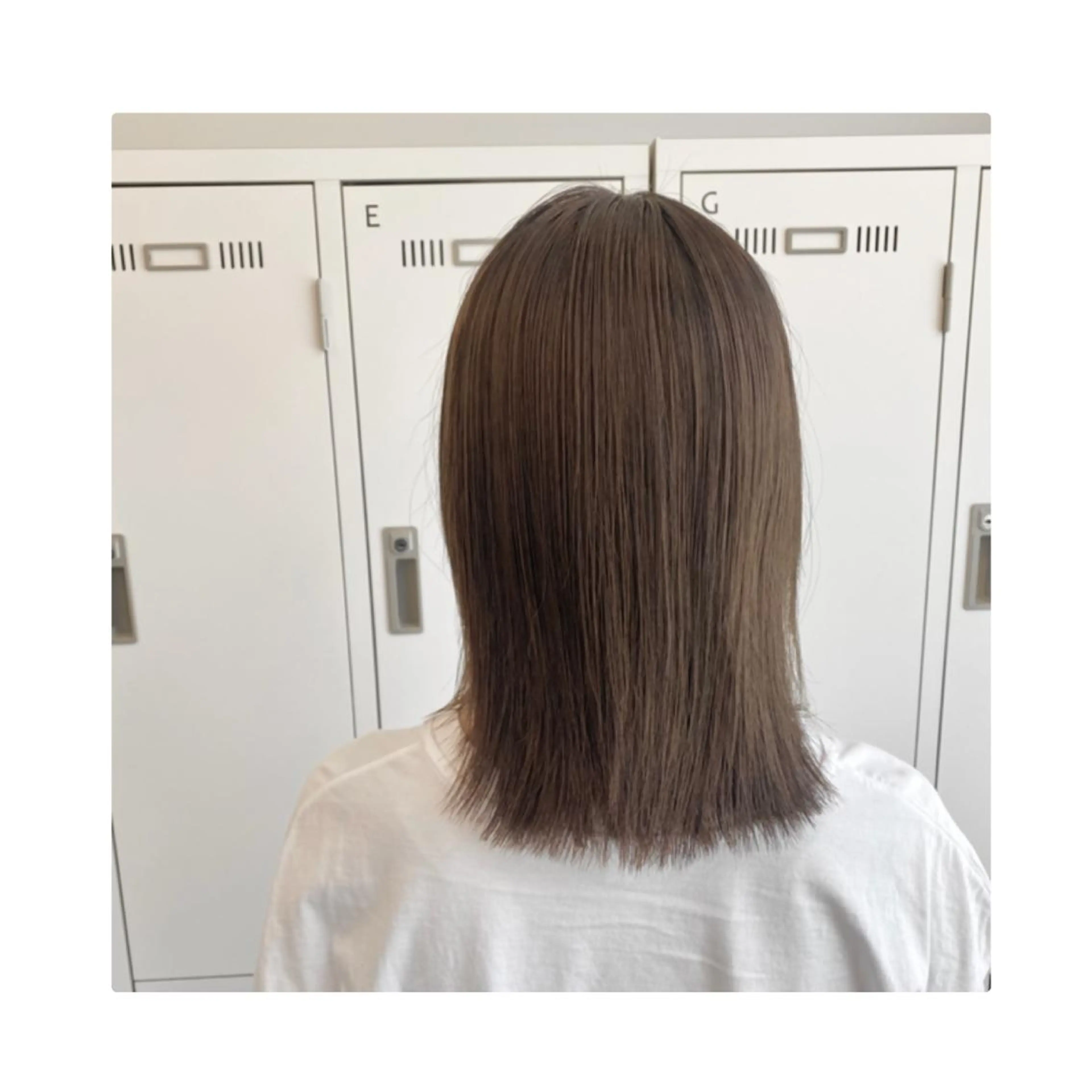 👩🏻クオライン縮毛矯正👩🏻+cut+ディープレイヤートリートメントの写真
