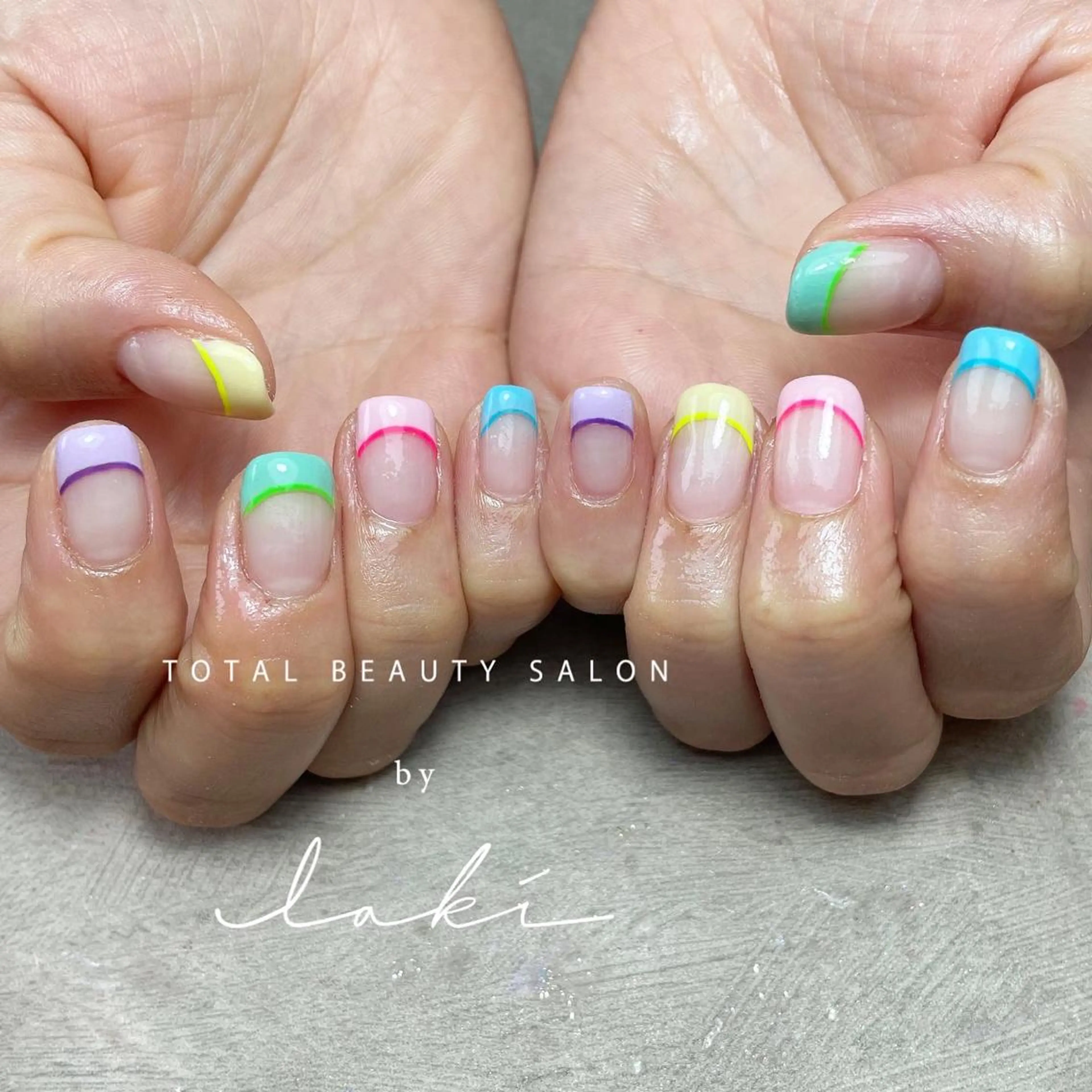 ネイル フレンチネイル by lakiのネイルデザイン