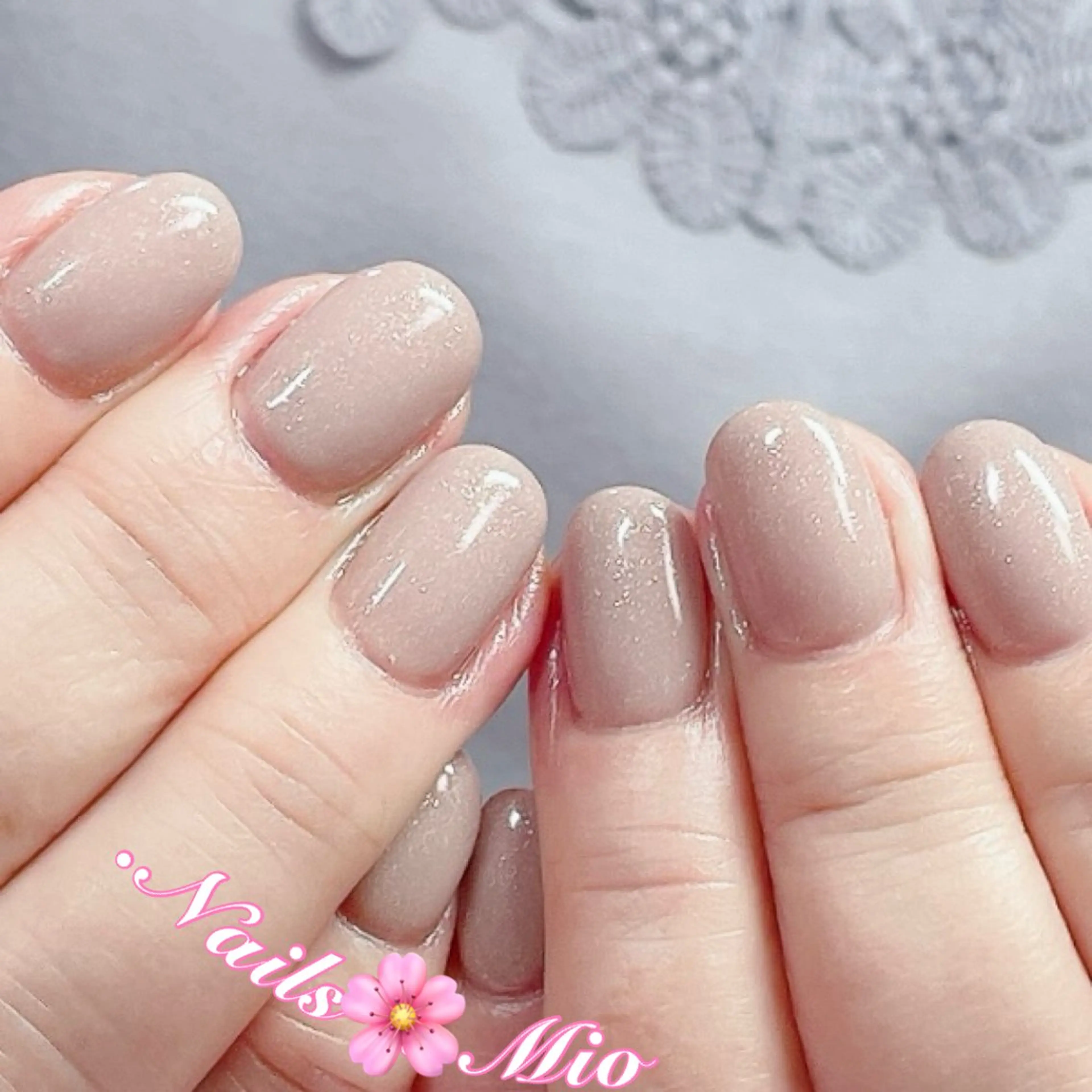 ネイル ジェルネイル ワンカラーネイル .Nails Mio 赤羽西ネイルサロンのネイルデザイン