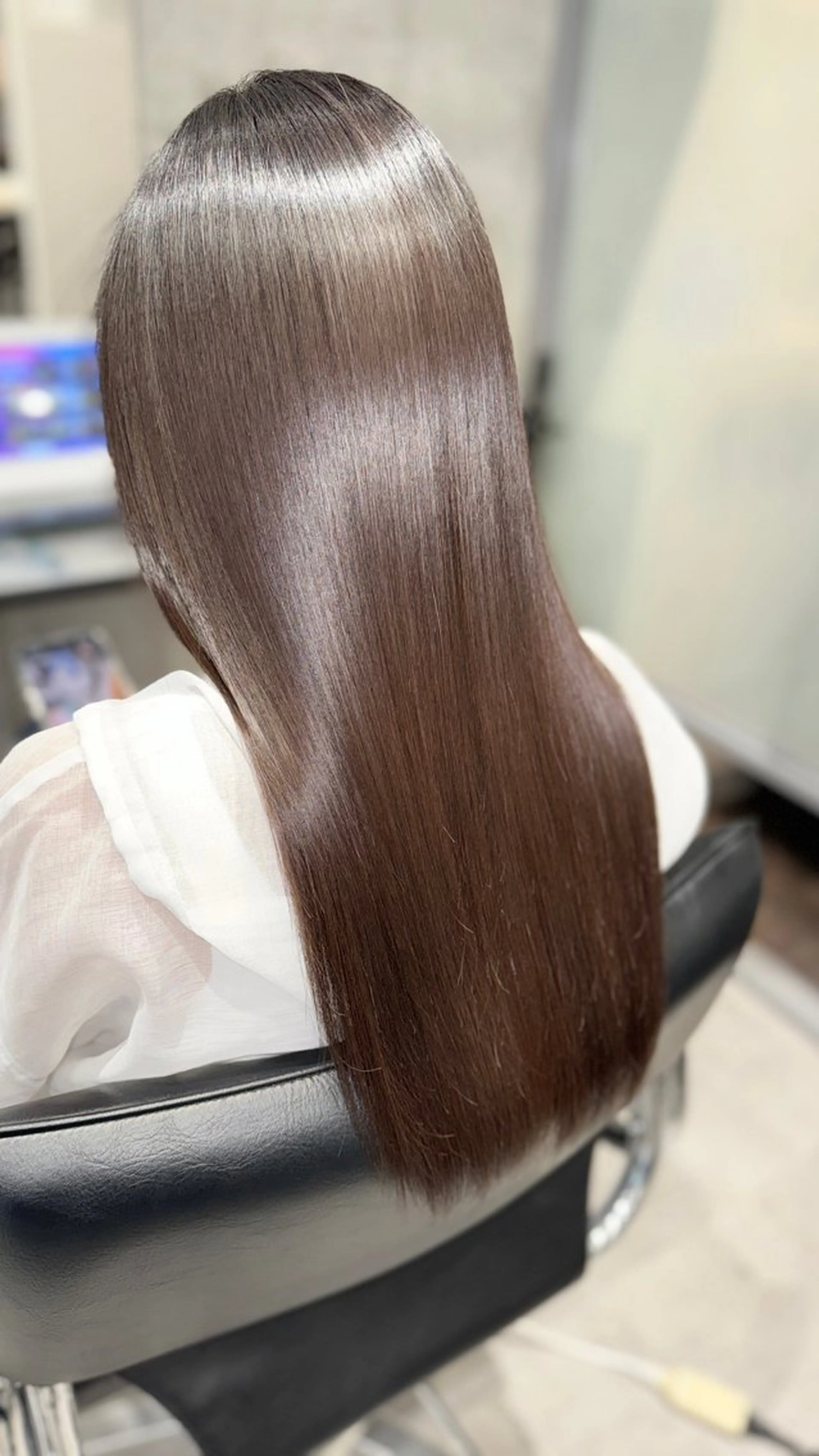 ロング 髪質改善 Leyシェアサロン所属・Ken ドライカット ✂️水素ケアのヘアスタイル