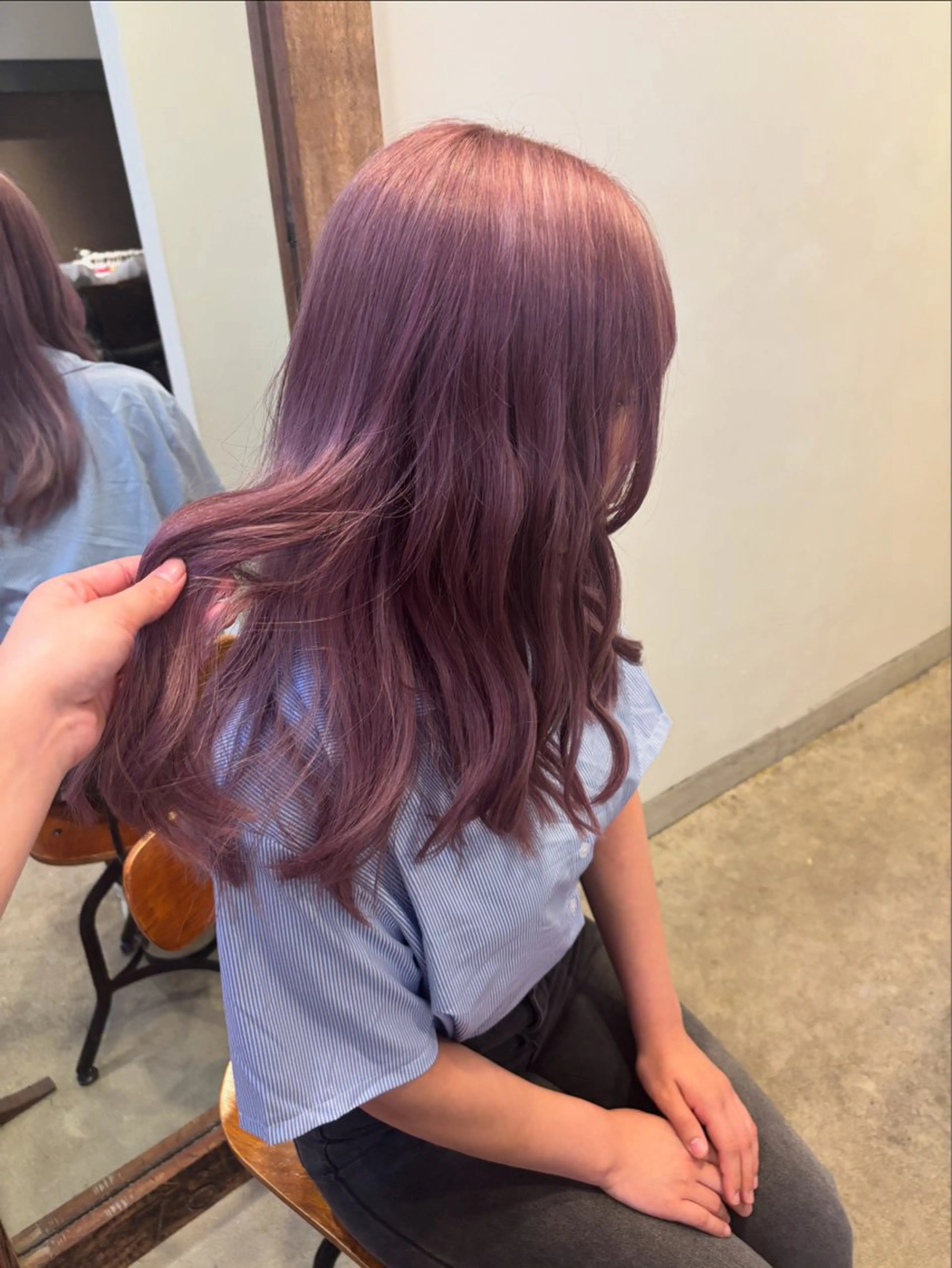 ロング カラー sion nozomi🎀のヘアスタイル