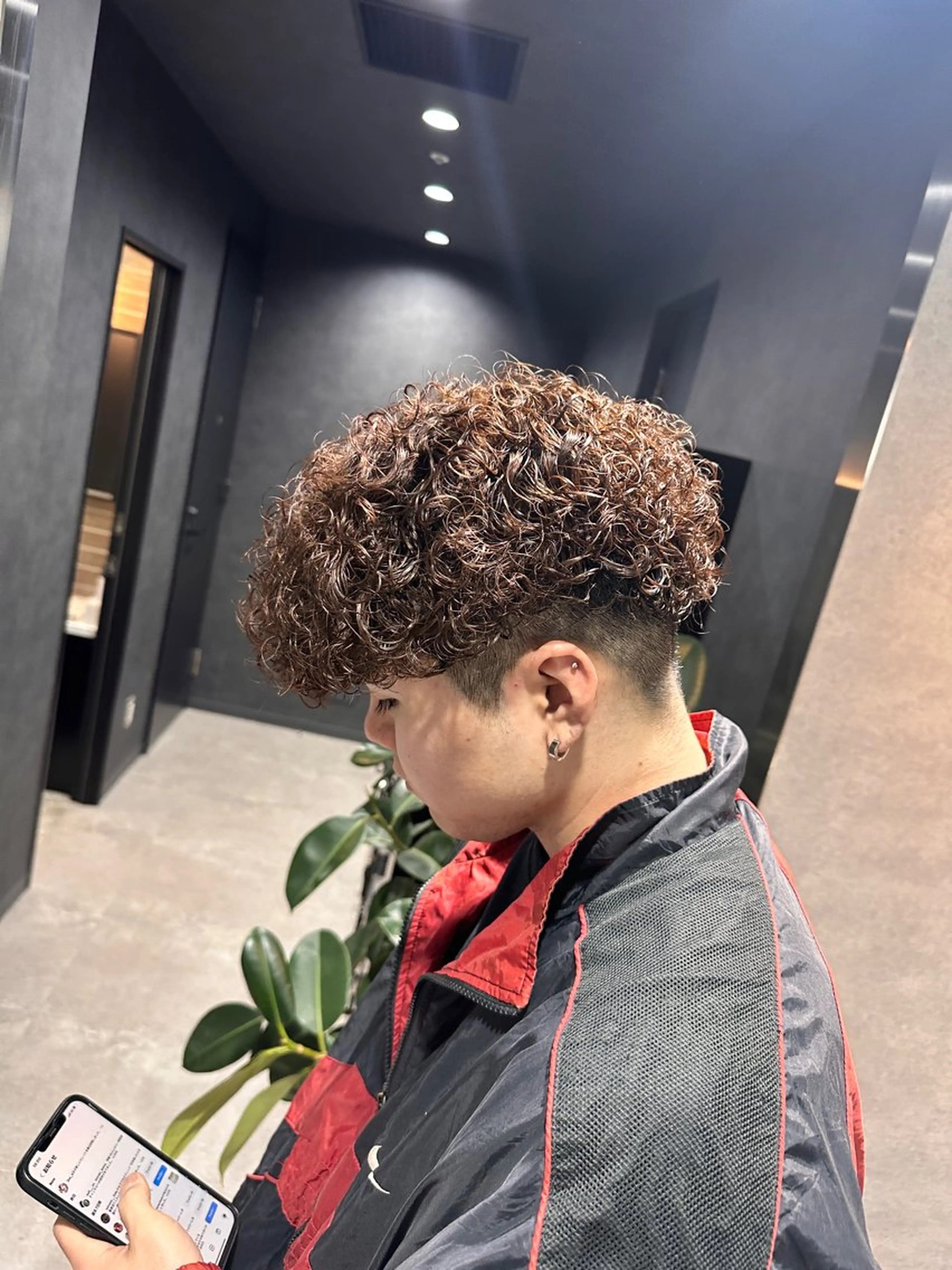 ショート カラー パーマ メンズ 【メンズサロン】 BLUCK 横浜のヘアスタイル