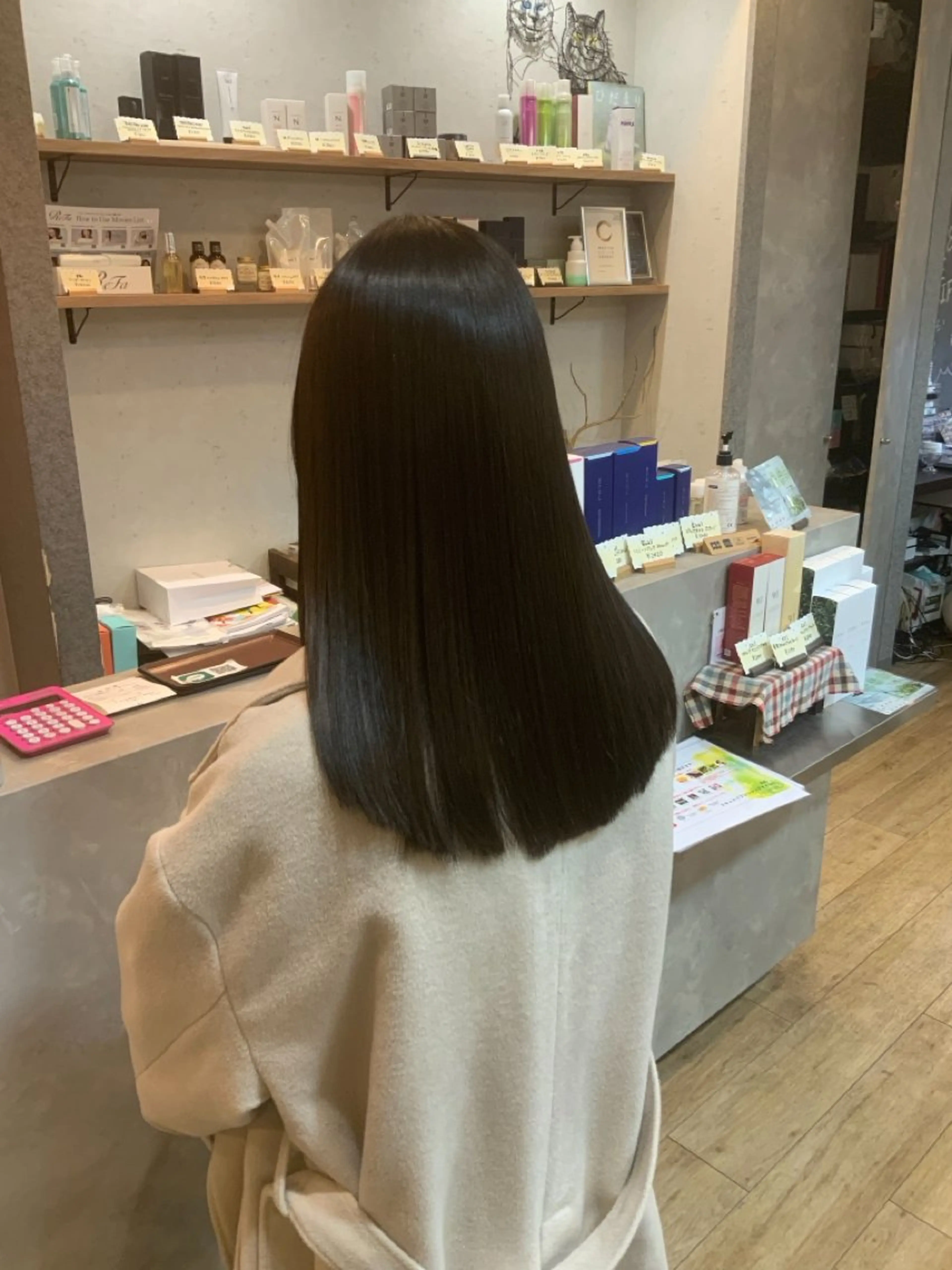 セミロング カット トリートメント 👾徐 涛👾のヘアスタイル