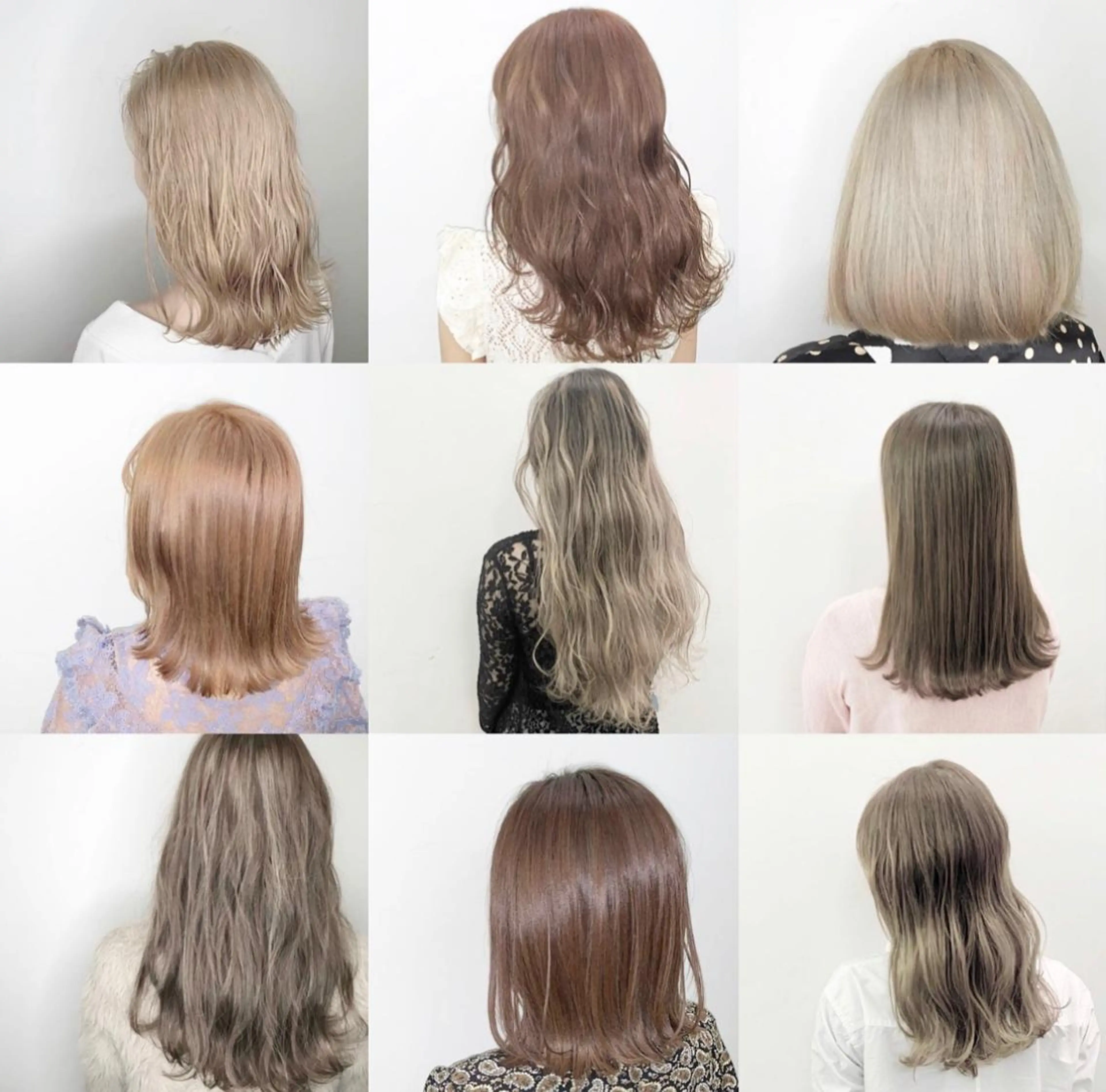 ミディアム カラー ベージュカラー ブリーチソムリエ認定 梅田茶屋町Eir辻のヘアスタイル