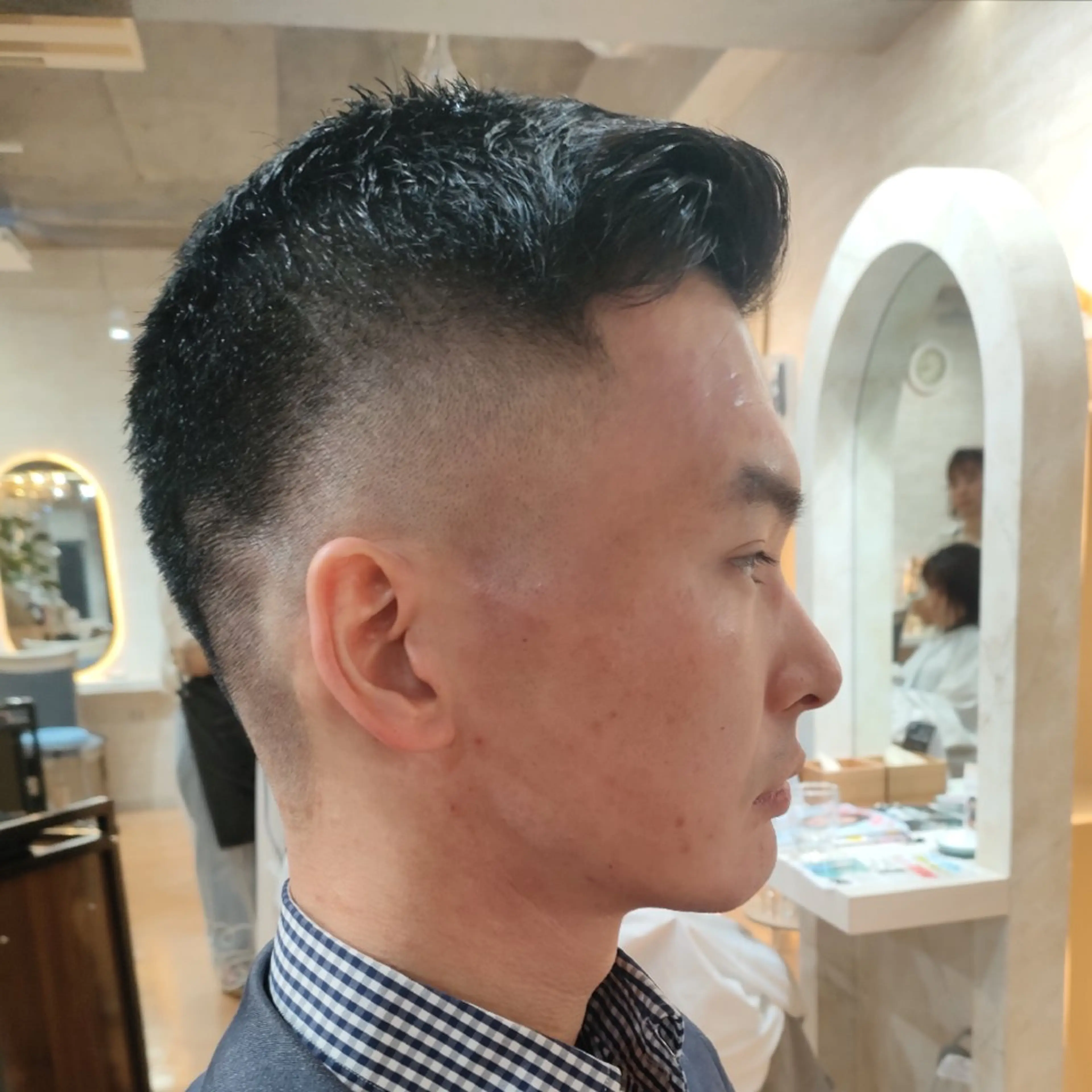 【メンズ限定✨】メンズカット+クイックヘッドスパ+眉カットの写真