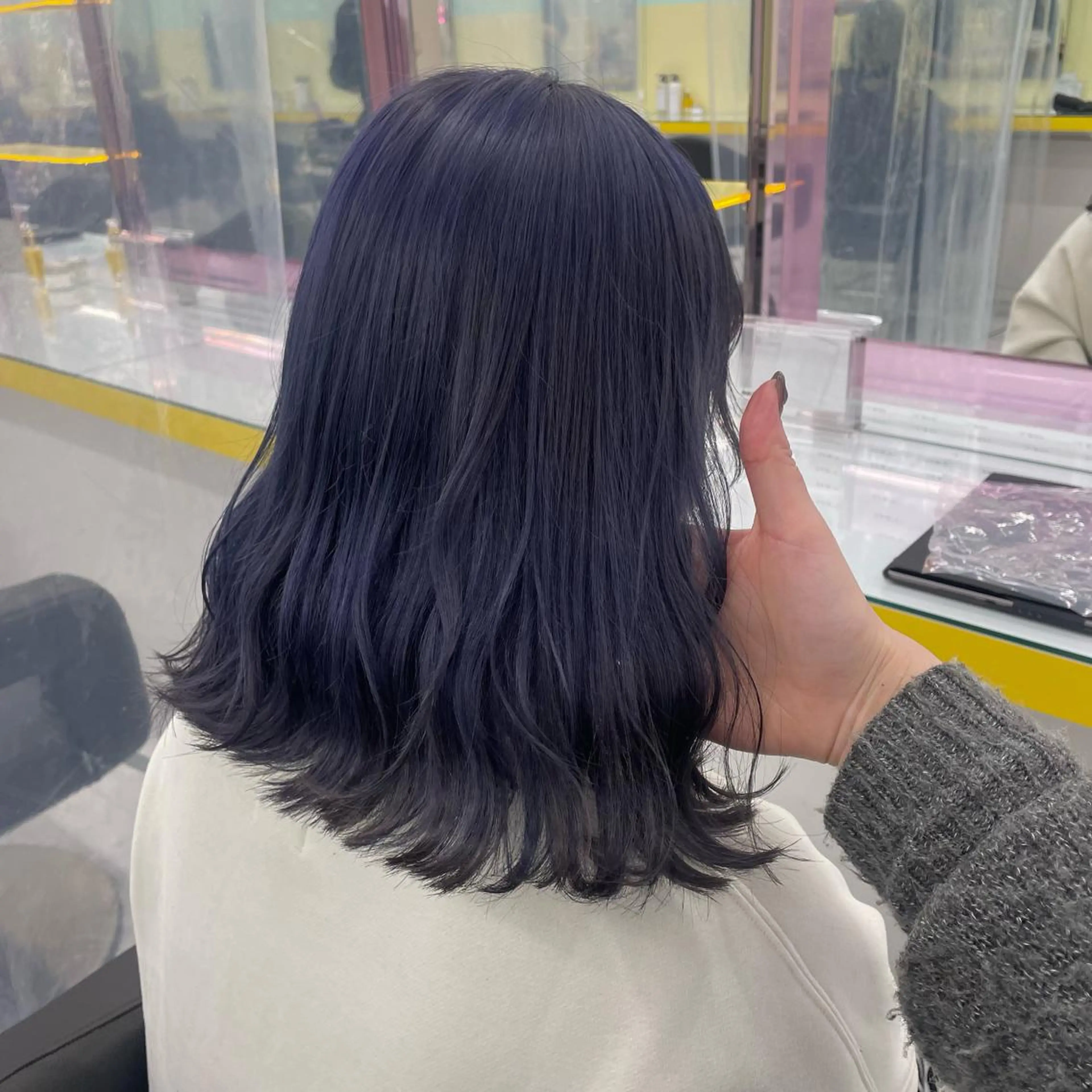 ミディアム ピンクラベンダー 🤍韓国トレンド ヘア🤍miku🤍のヘアスタイル