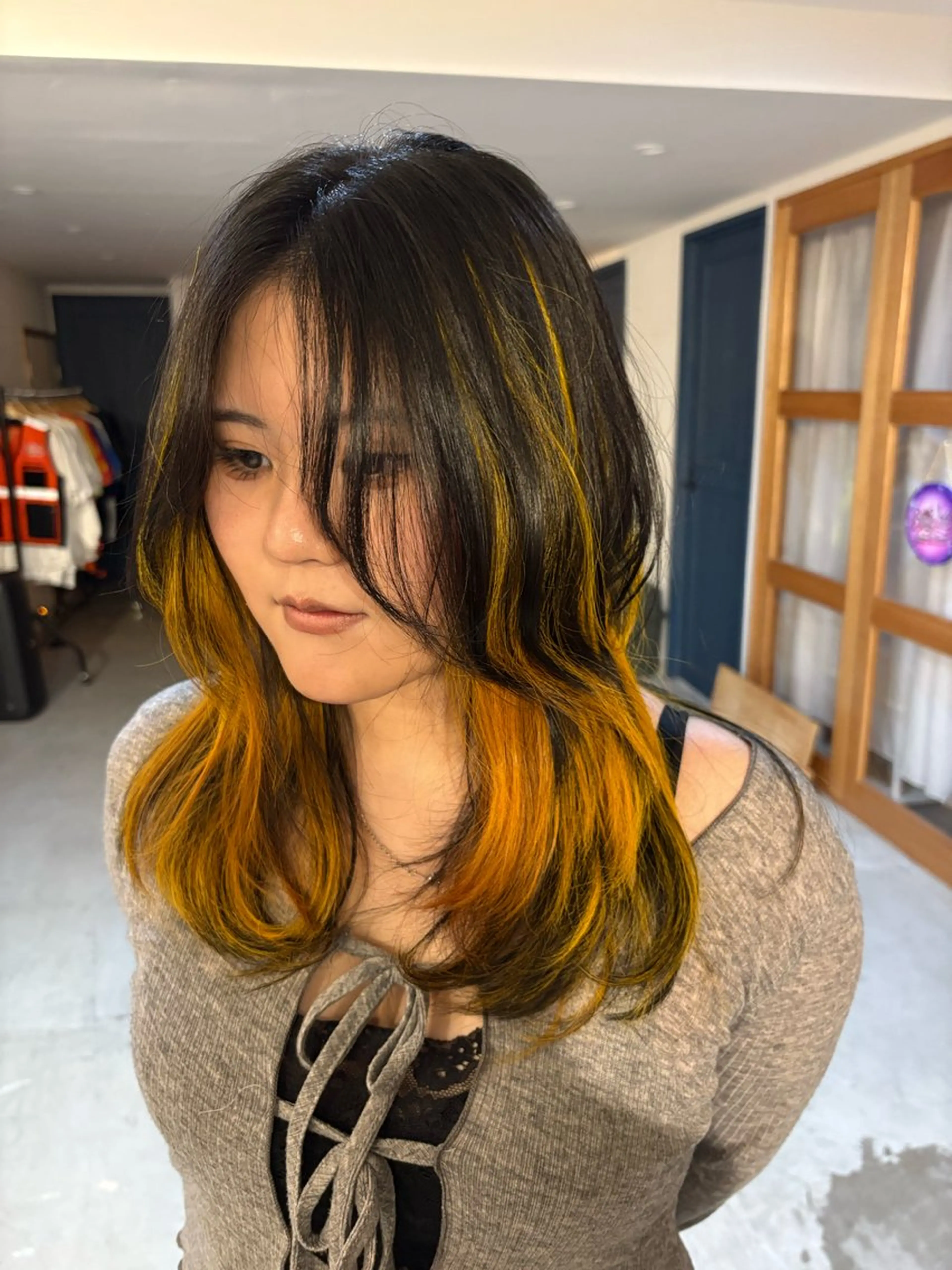 🌈カット＋ダブルカラー🌈　（ブリーチ＋onカラー）の写真